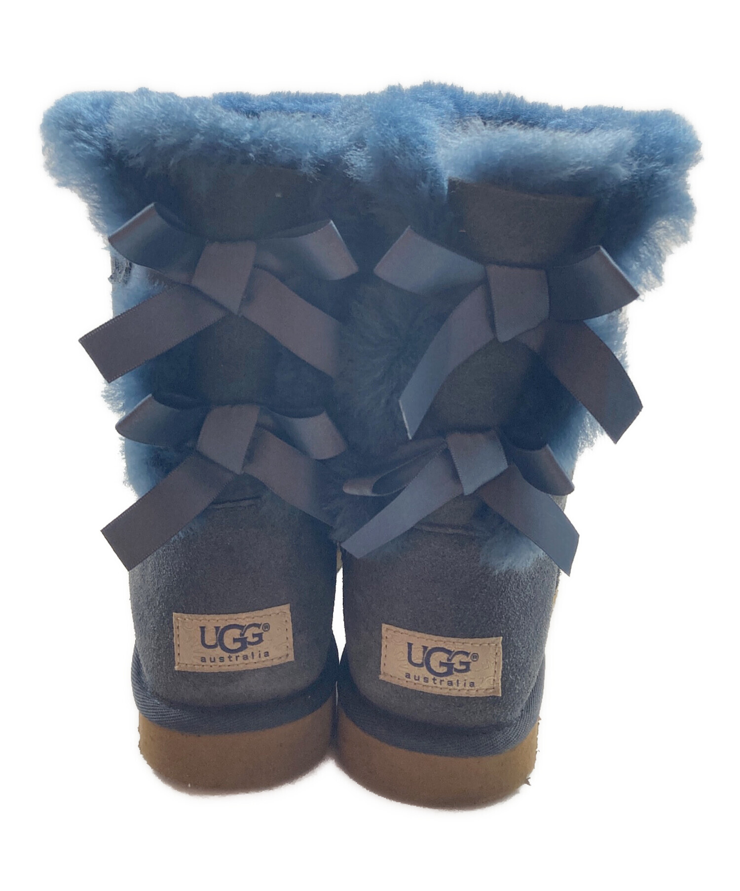 中古・古着通販】UGG (アグ) ムートンブーツ ネイビー サイズ:23