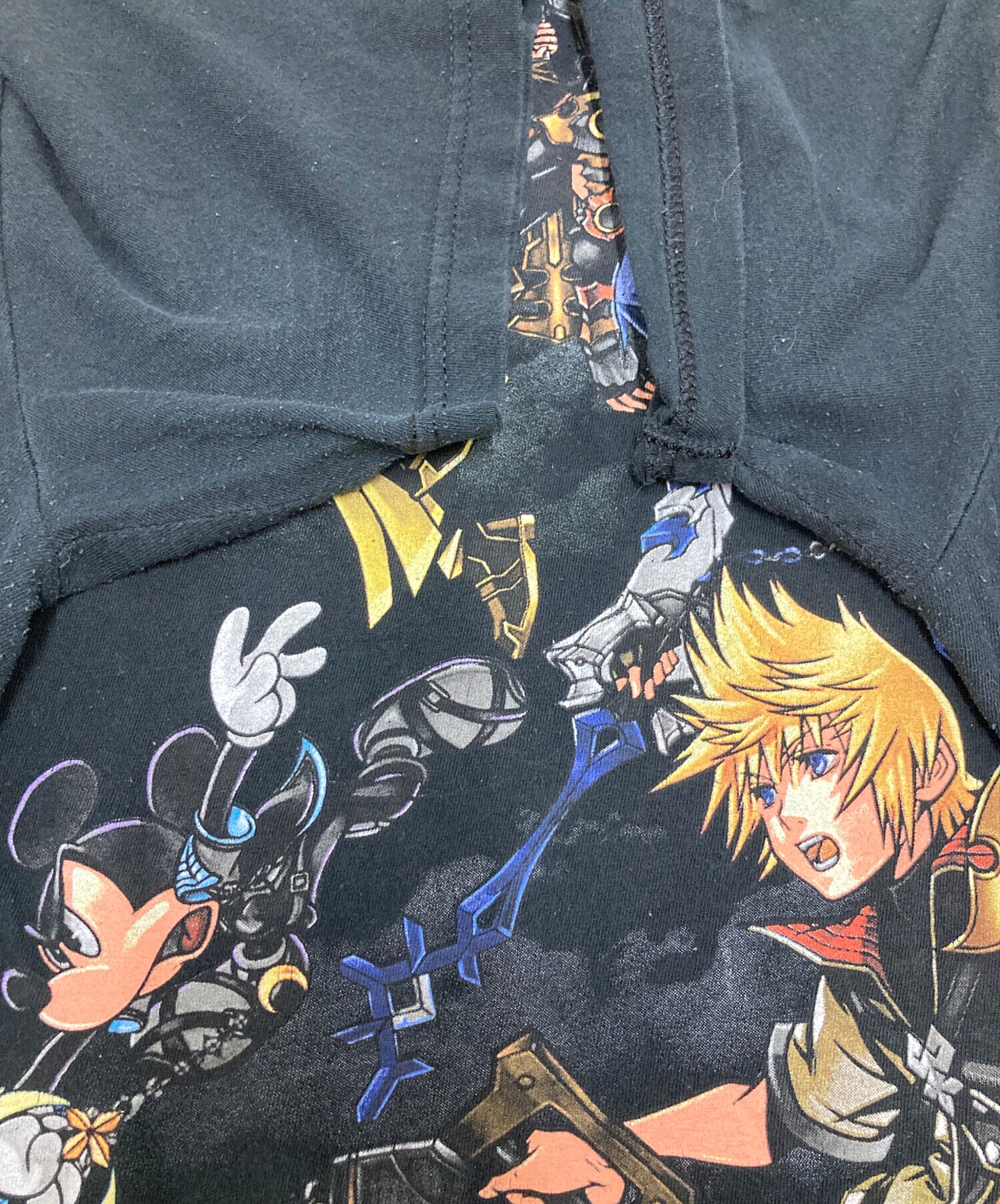 中古・古着通販】KINGDOM hearts (キングダムハーツ) プリントTシャツ