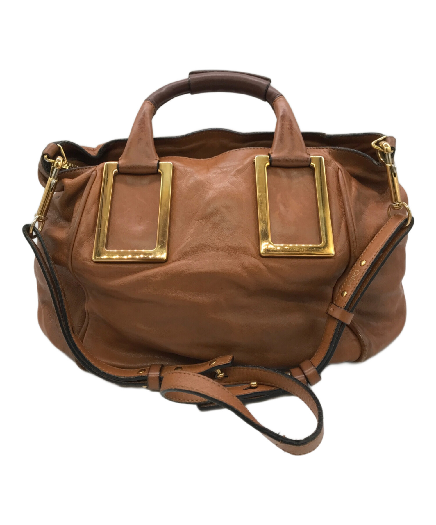 中古・古着通販】Chloe (クロエ) エテル 2WAYバッグ ブラウン