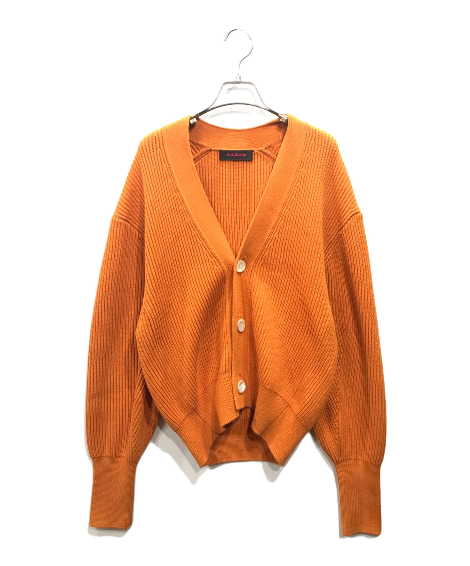 中古・古着通販】CABAN (キャバン) コットンカシミヤローゲージVネック