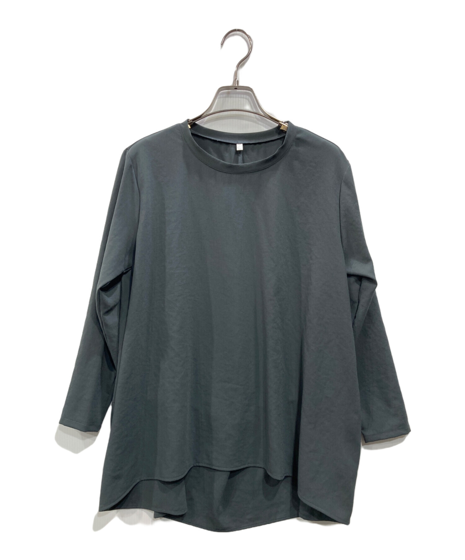 中古・古着通販】BEARDSLEY (ビアズリー) 後ろドレープTブラウス