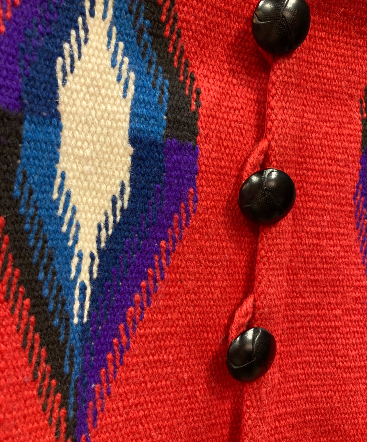 中古・古着通販】ORTEGA'S (オルテガ) チマヨベスト レッド サイズ:32