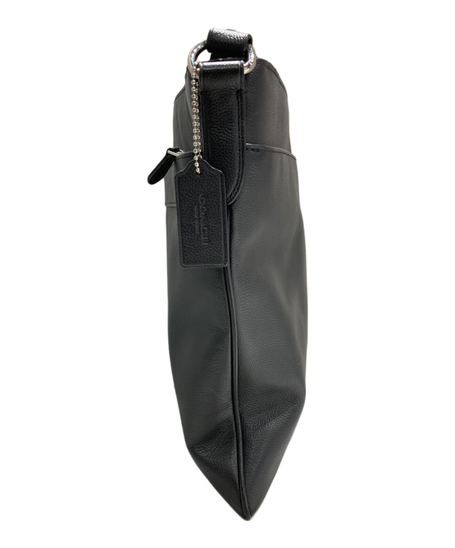 中古・古着通販】COACH (コーチ) ショルダーバッグ ブラック サイズ