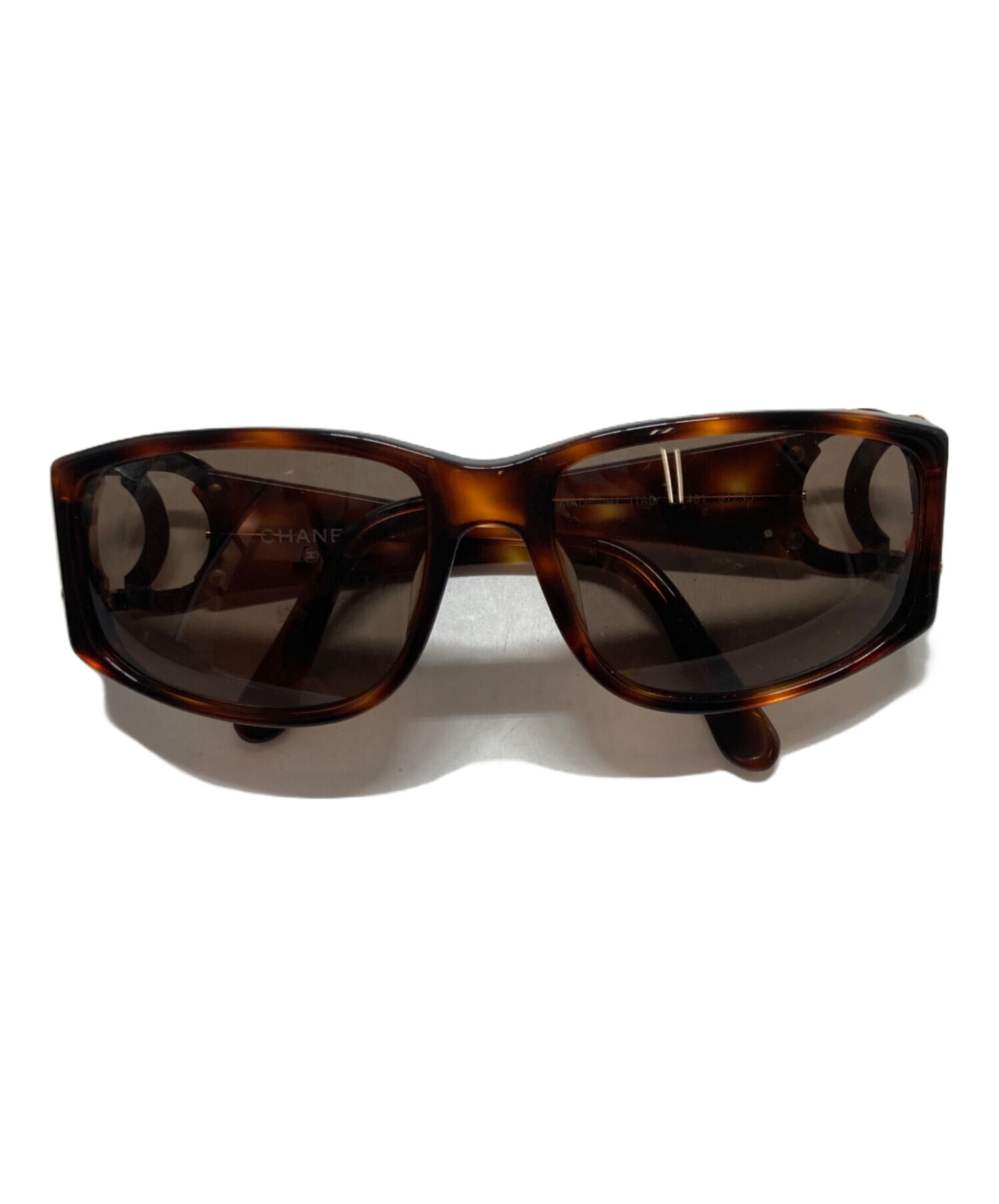 中古・古着通販】CHANEL (シャネル) ココマークテンプル サングラス