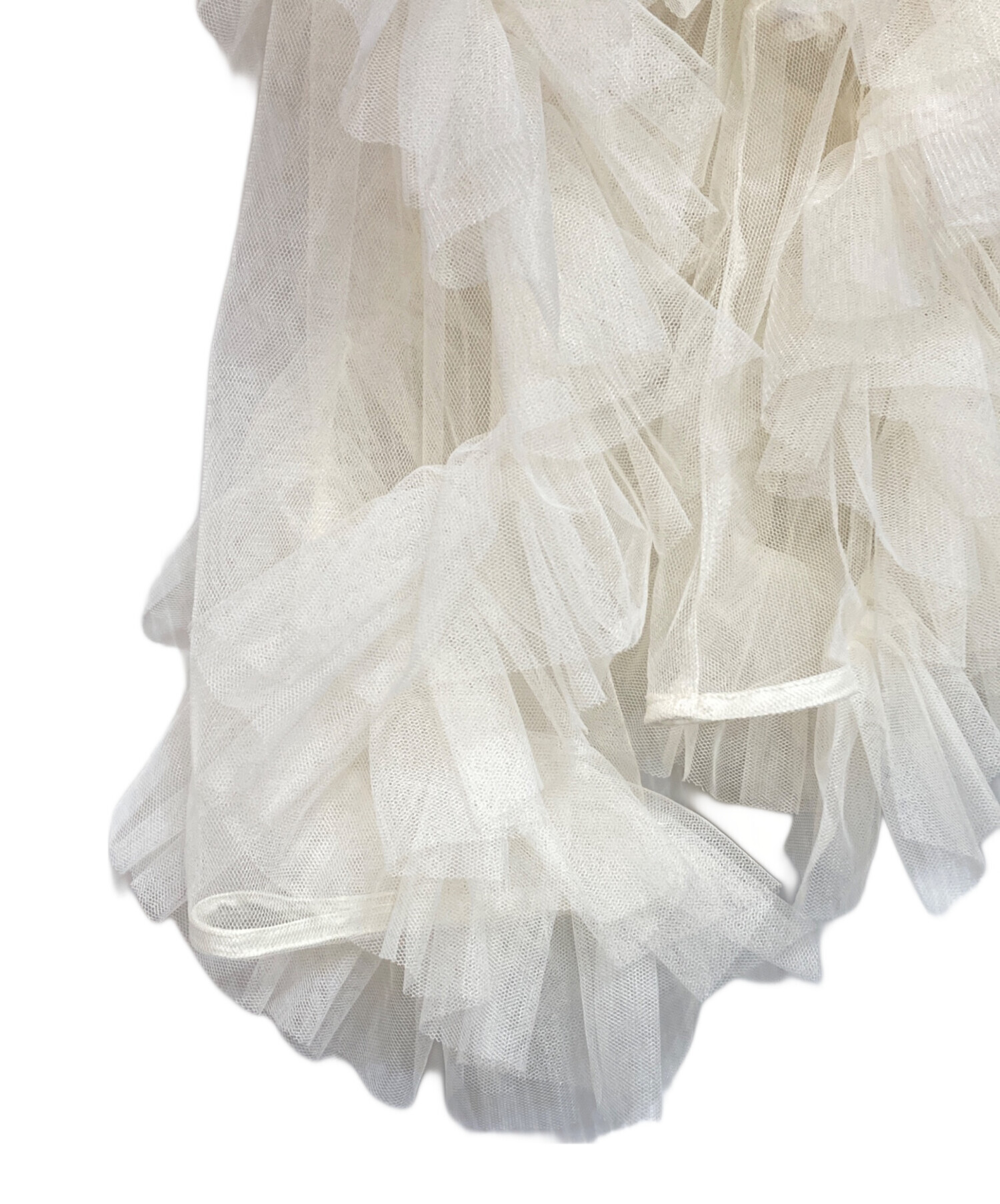 中古・古着通販】NOTREemor (ノートルエモア) tulle veil top/チュール