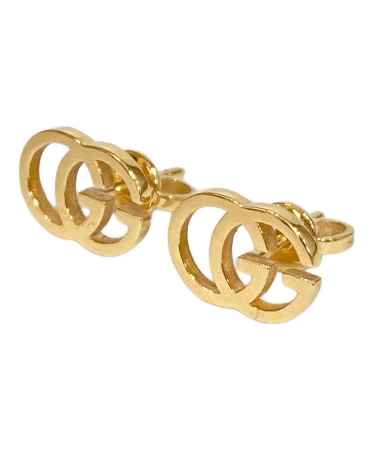 中古・古着通販】GUCCI (グッチ) ダブルG スタッズ ピアス｜ブランド