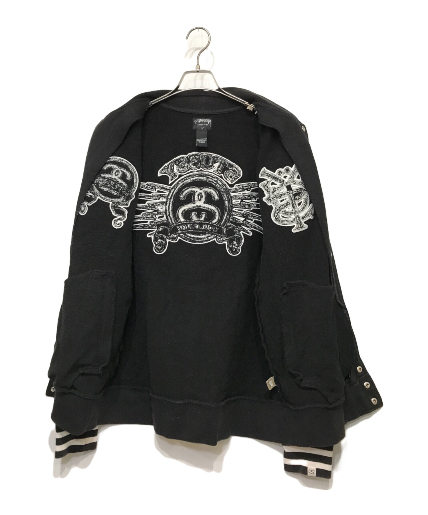 中古・古着通販】stussy (ステューシー) バーシティジャケット