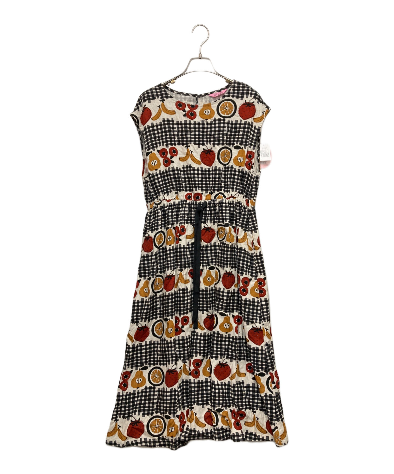 中古・古着通販】peu pres (プープレ) フルーツバスケット総柄リネン