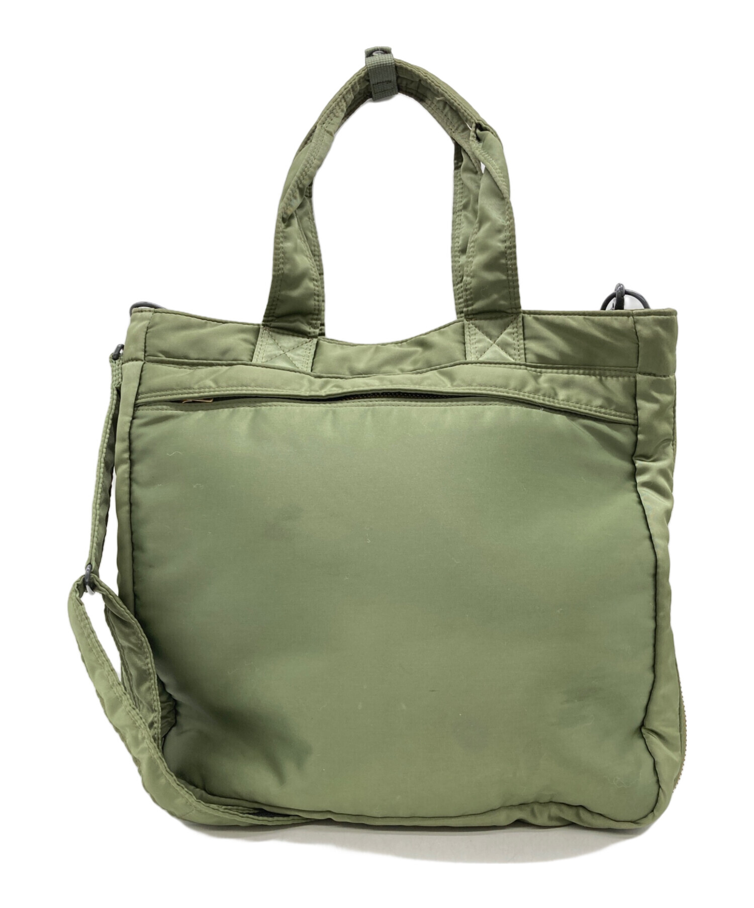 中古・古着通販】PORTER (ポーター) TANKER TOTE BAG カーキ セージ