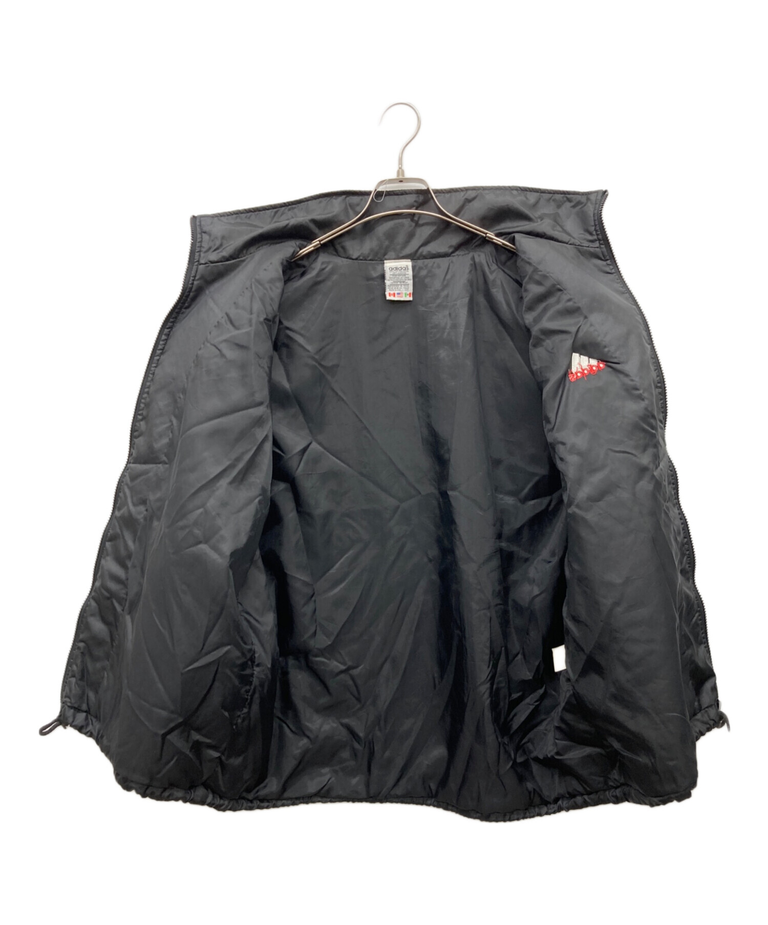 中古・古着通販】adidas (アディダス) ナイロンジャケット ブラック