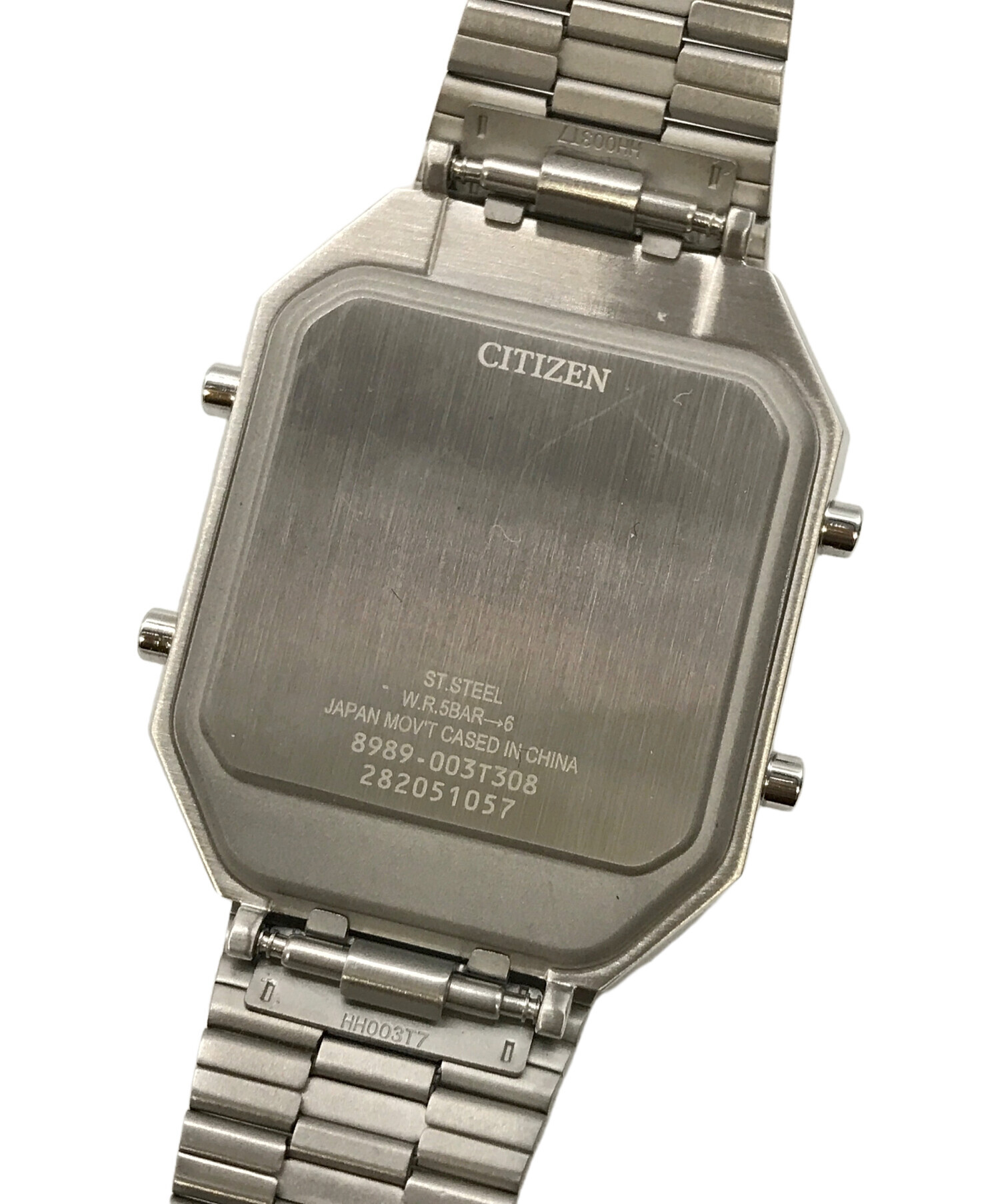 中古・古着通販】CITIZEN (シチズン) デジタルウォッチ ホワイト