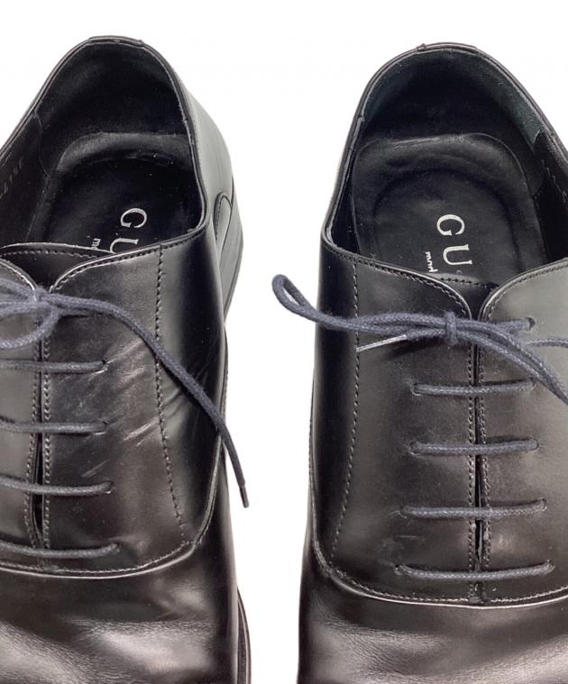 中古・古着通販】GUCCI (グッチ) スクエアトゥ レースアップ レザー