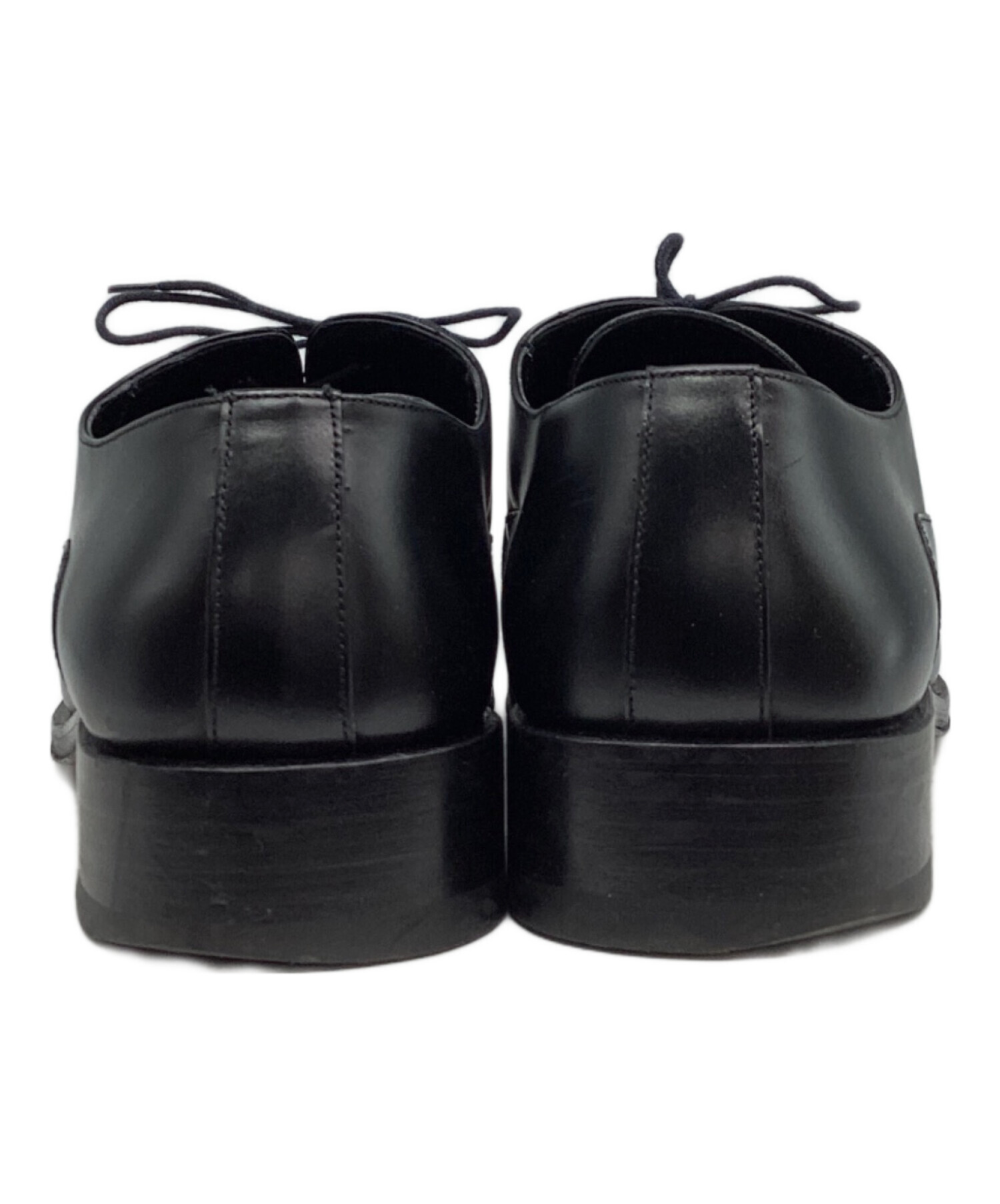 中古・古着通販】GUCCI (グッチ) スクエアトゥ レースアップ レザー