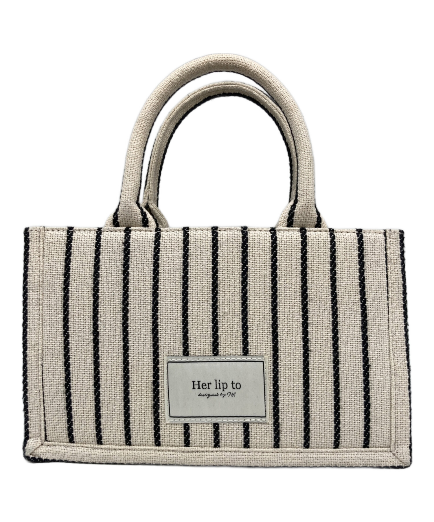 中古・古着通販】HER LIP TO (ハーリップトゥ) Tuileries Stripe Tote
