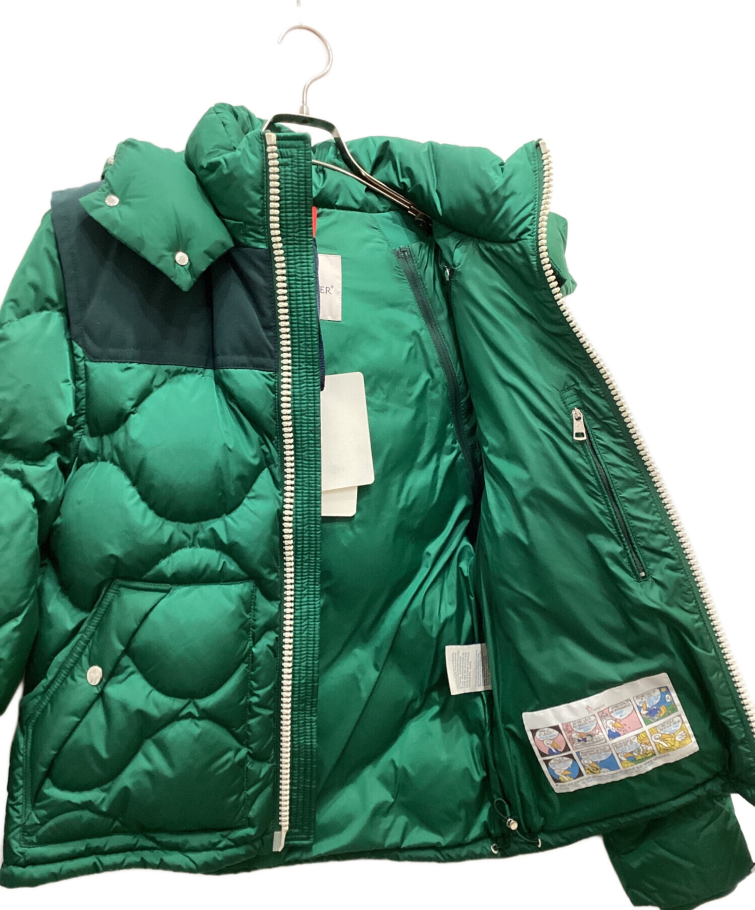 中古・古着通販】MONCLER (モンクレール) ダウンジャケット グリーン