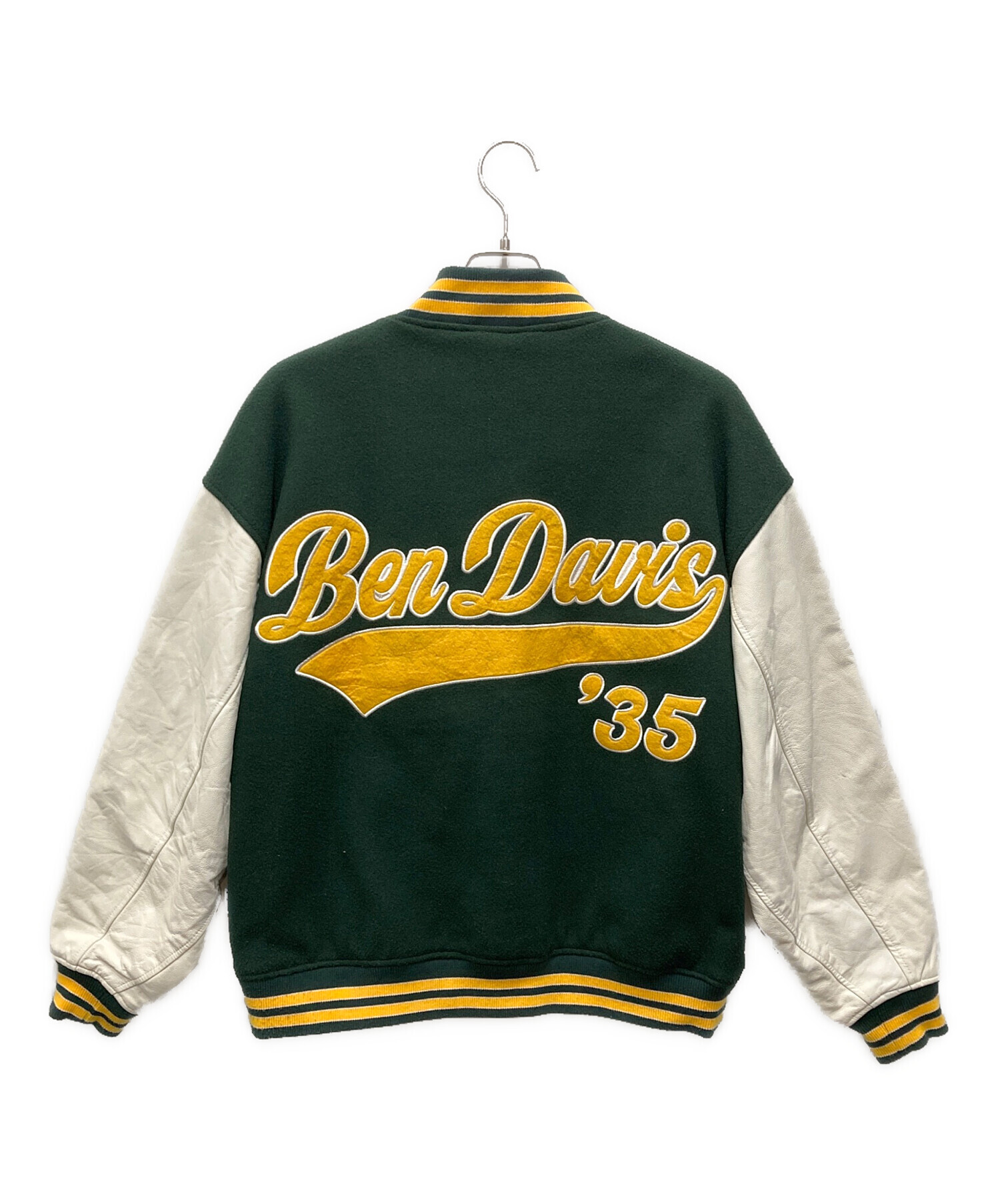 中古・古着通販】BEN DAVIS (ベンデイビス) スタジャン グリーン