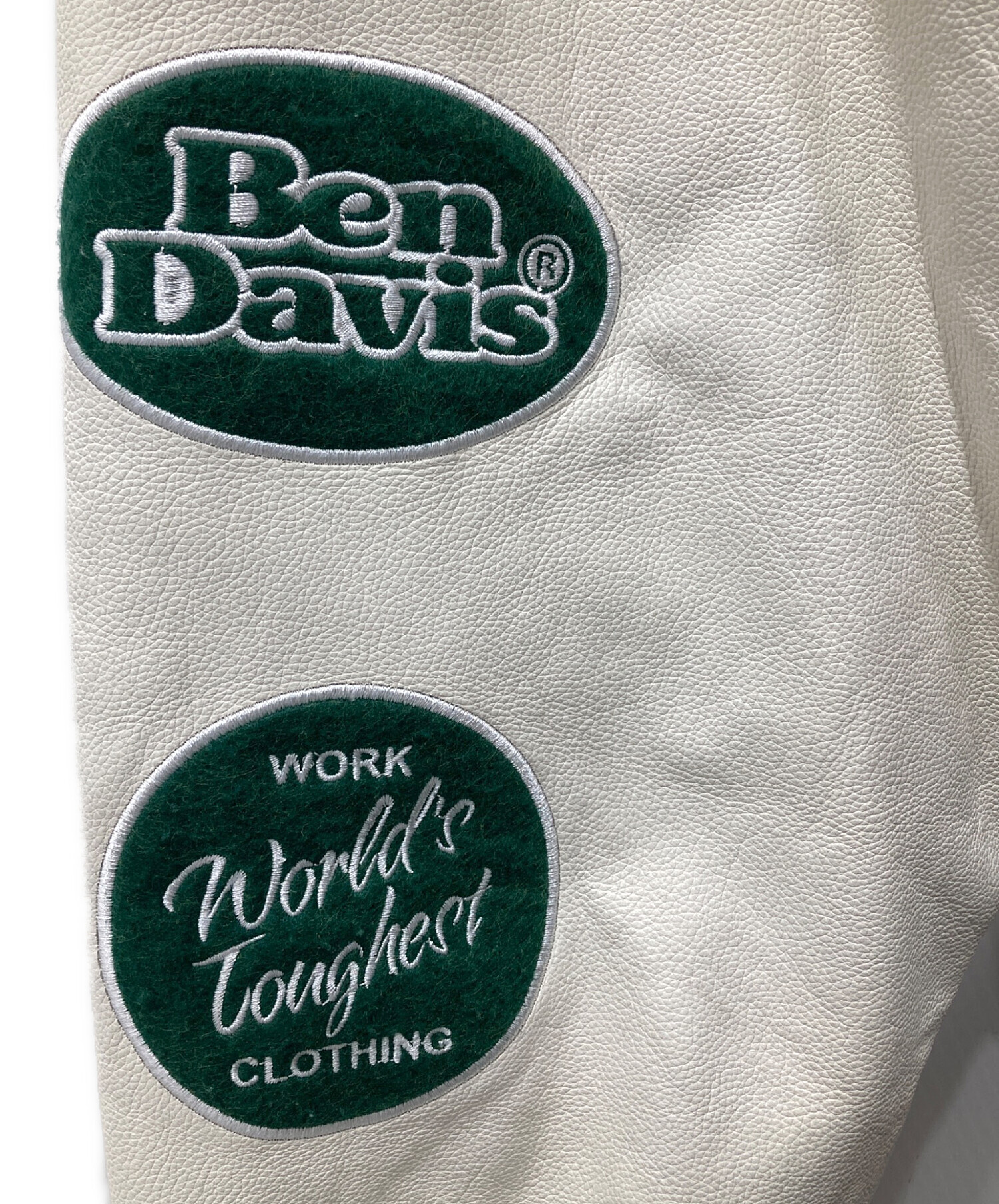 中古・古着通販】BEN DAVIS (ベンデイビス) スタジャン グリーン