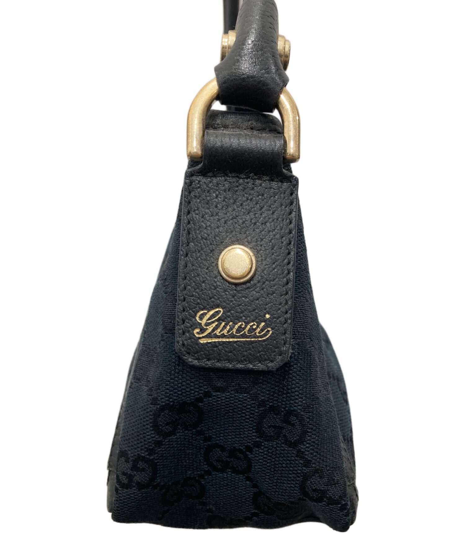 中古・古着通販】GUCCI (グッチ) GGキャンバス セミショルダーバッグ
