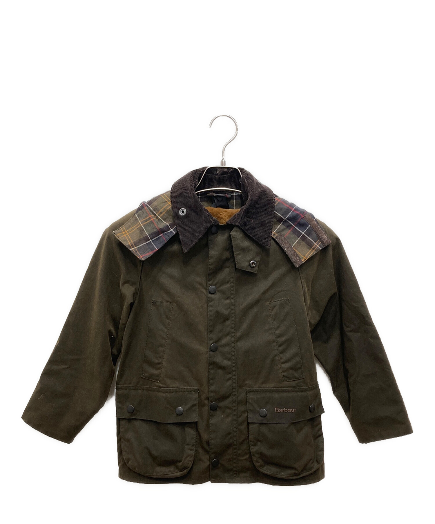 中古・古着通販】Barbour (バブアー) KIDSフードライナー付オイルド