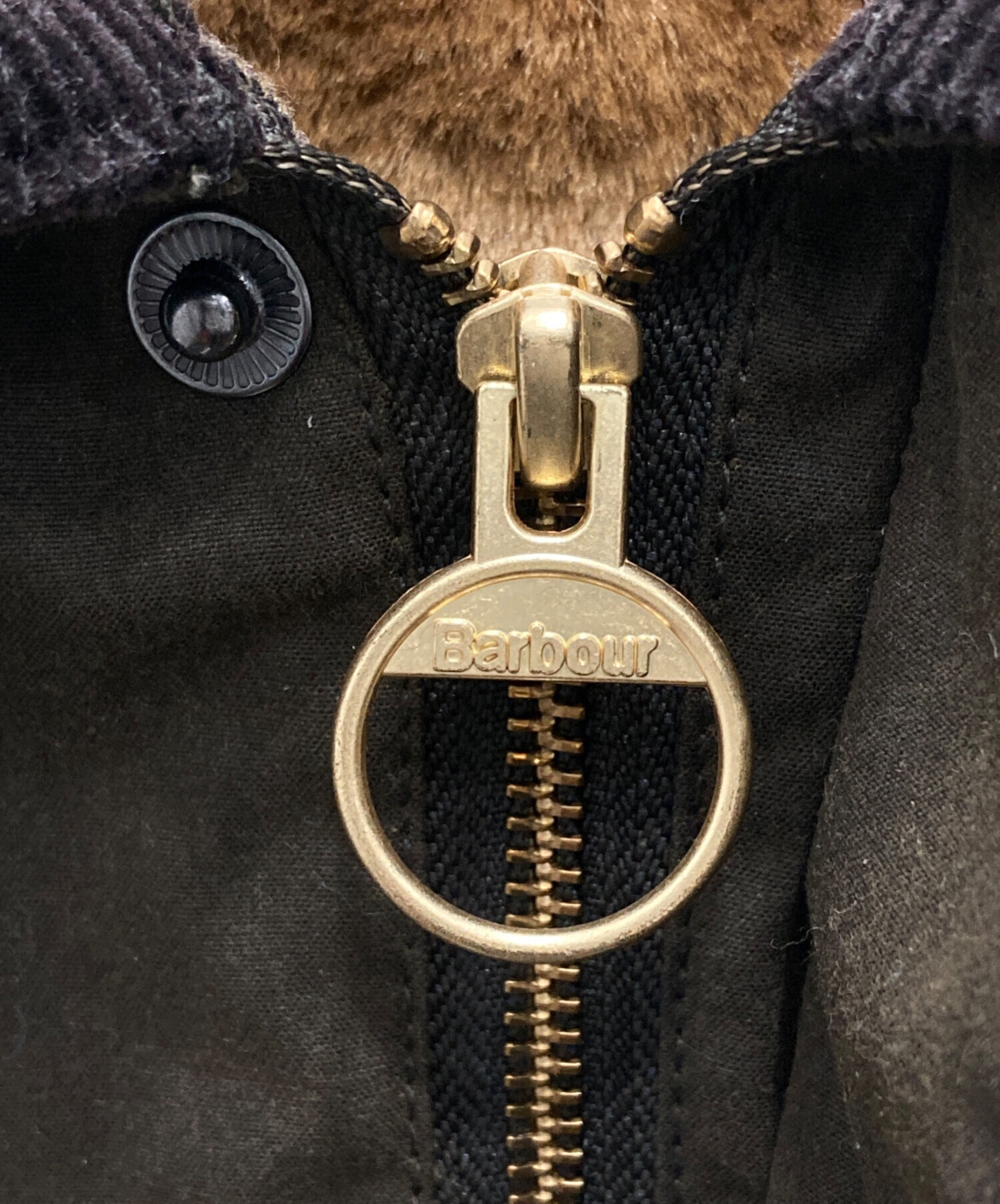 中古・古着通販】Barbour (バブアー) KIDSフードライナー付オイルド