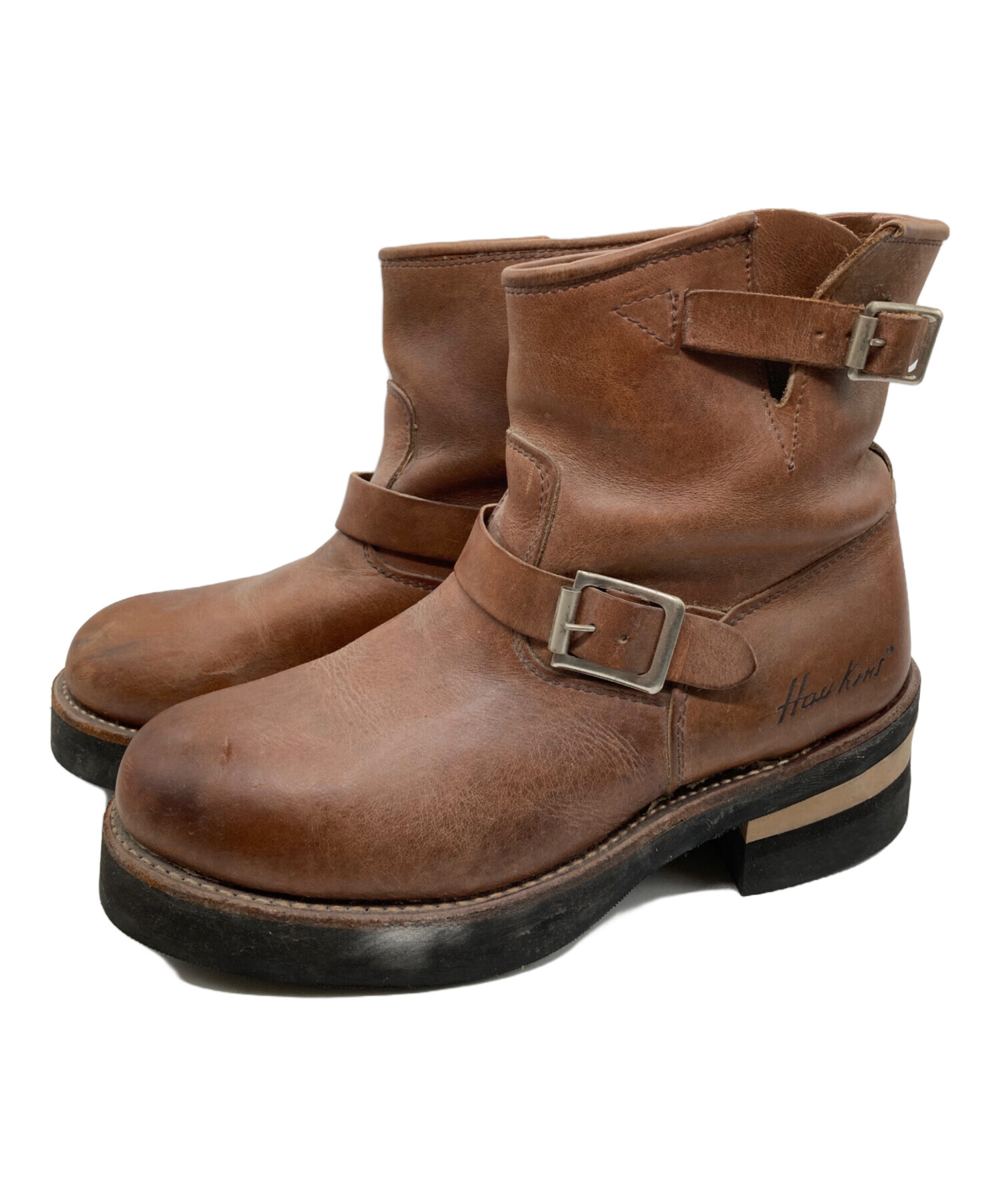 中古・古着通販】Hawkins (ホーキンス) エンジニアブーツ ブラウン