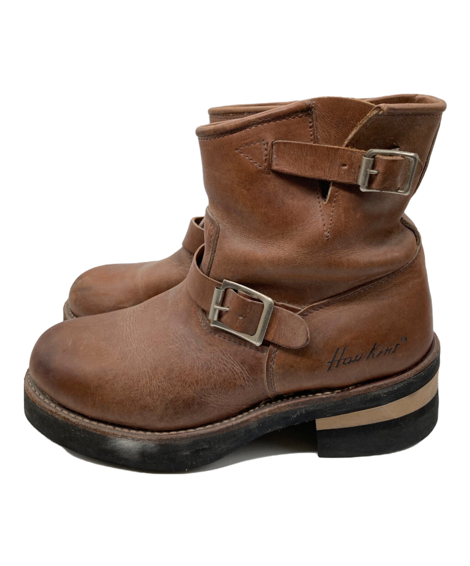 中古・古着通販】Hawkins (ホーキンス) エンジニアブーツ ブラウン