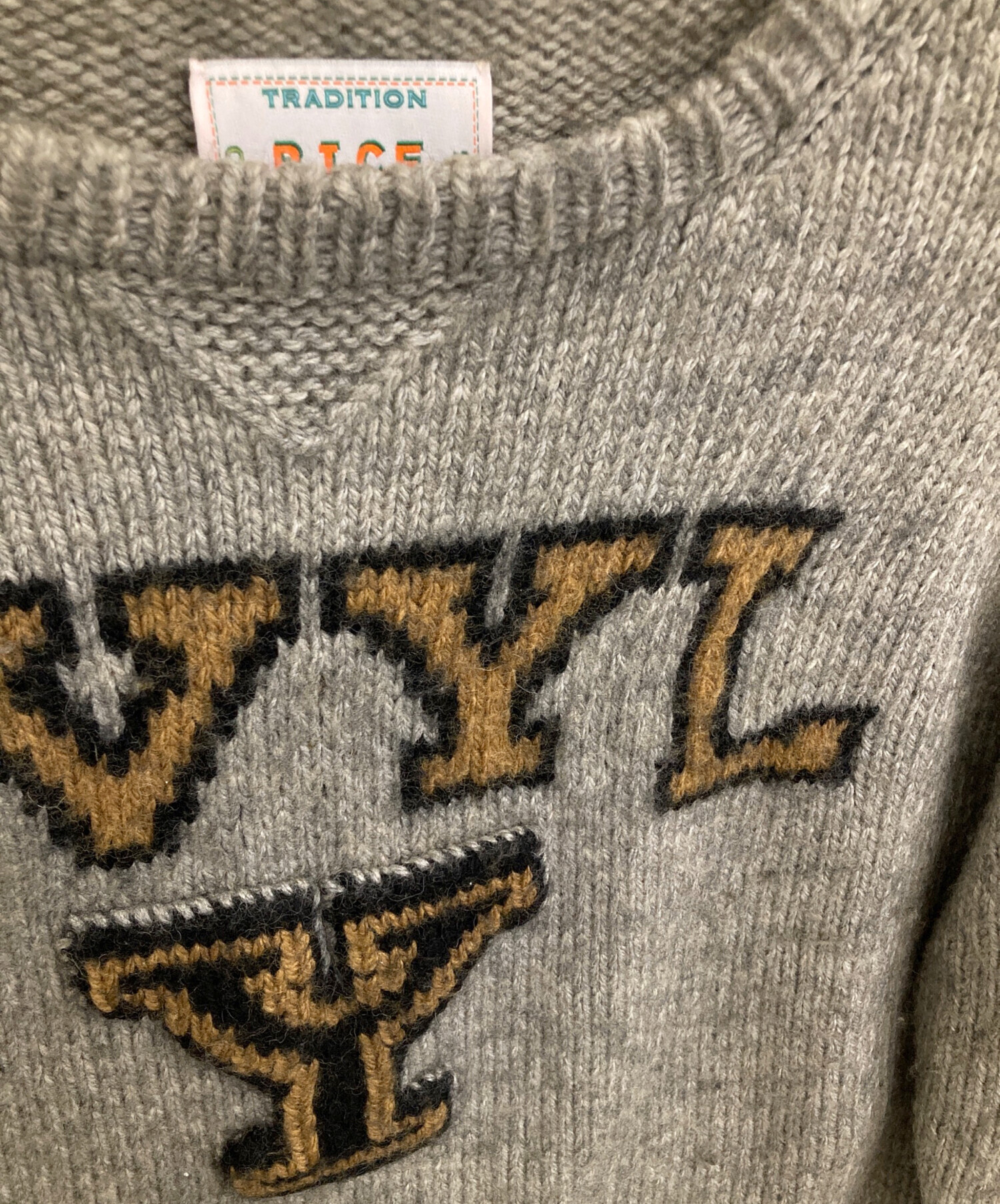 中古・古着通販】RICE NINE TEN (ライスナインテン) HAND KNITTING