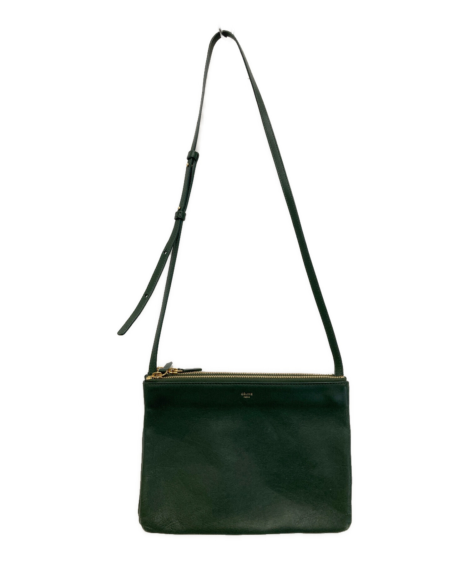 中古・古着通販】CELINE (セリーヌ) トリオラージショルダーバッグ