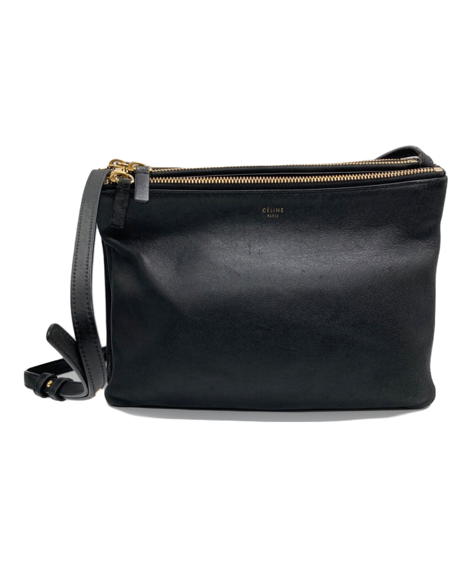 中古・古着通販】CELINE (セリーヌ) トリオラージショルダーバッグ