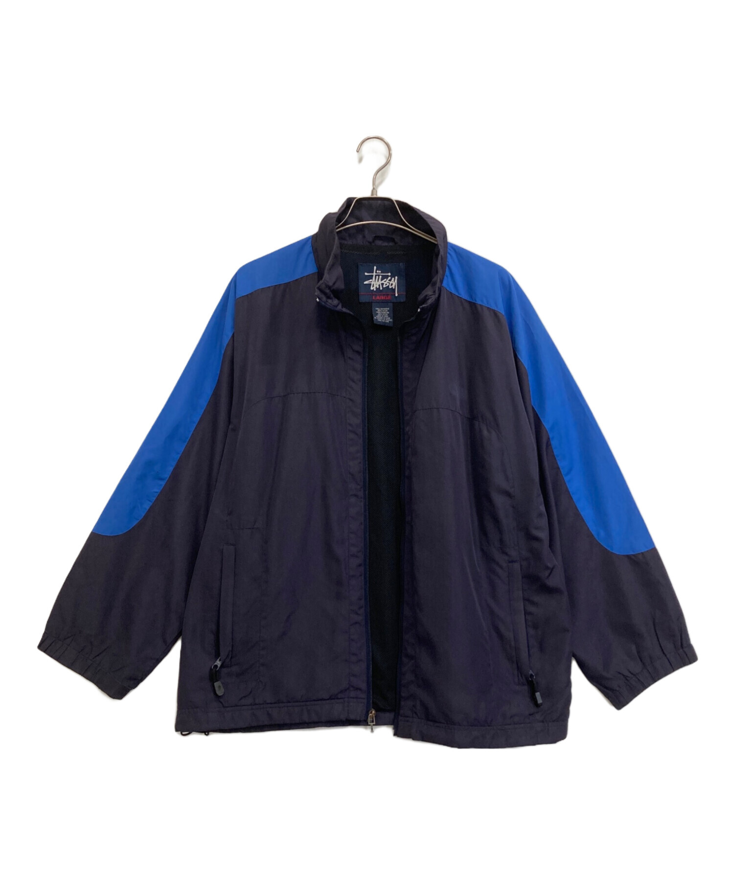 中古・古着通販】stussy (ステューシー) ナイロンジャケット ブルー