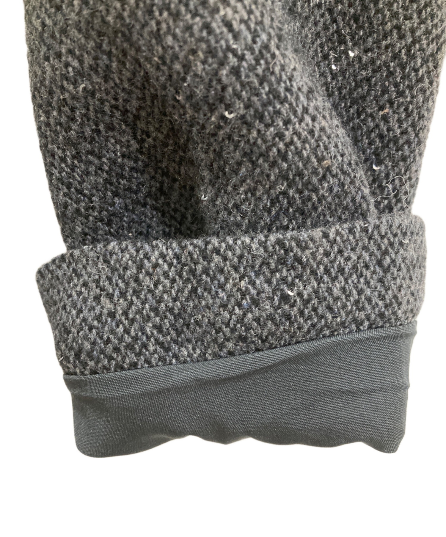 中古・古着通販】M me eme (エムミーエメ) ウールヘリンボーンチュール