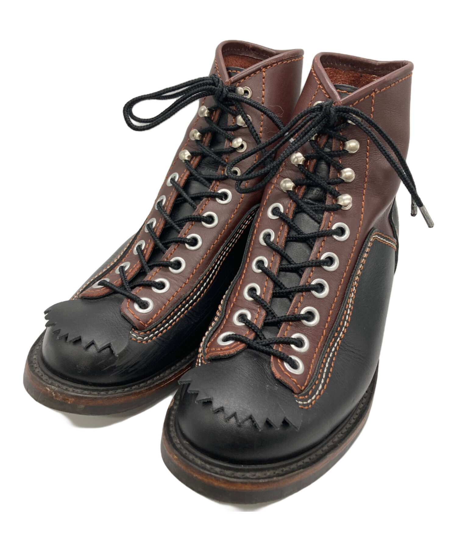 中古・古着通販】LONE WOLF (ローンウルフ) カーペンターブーツ