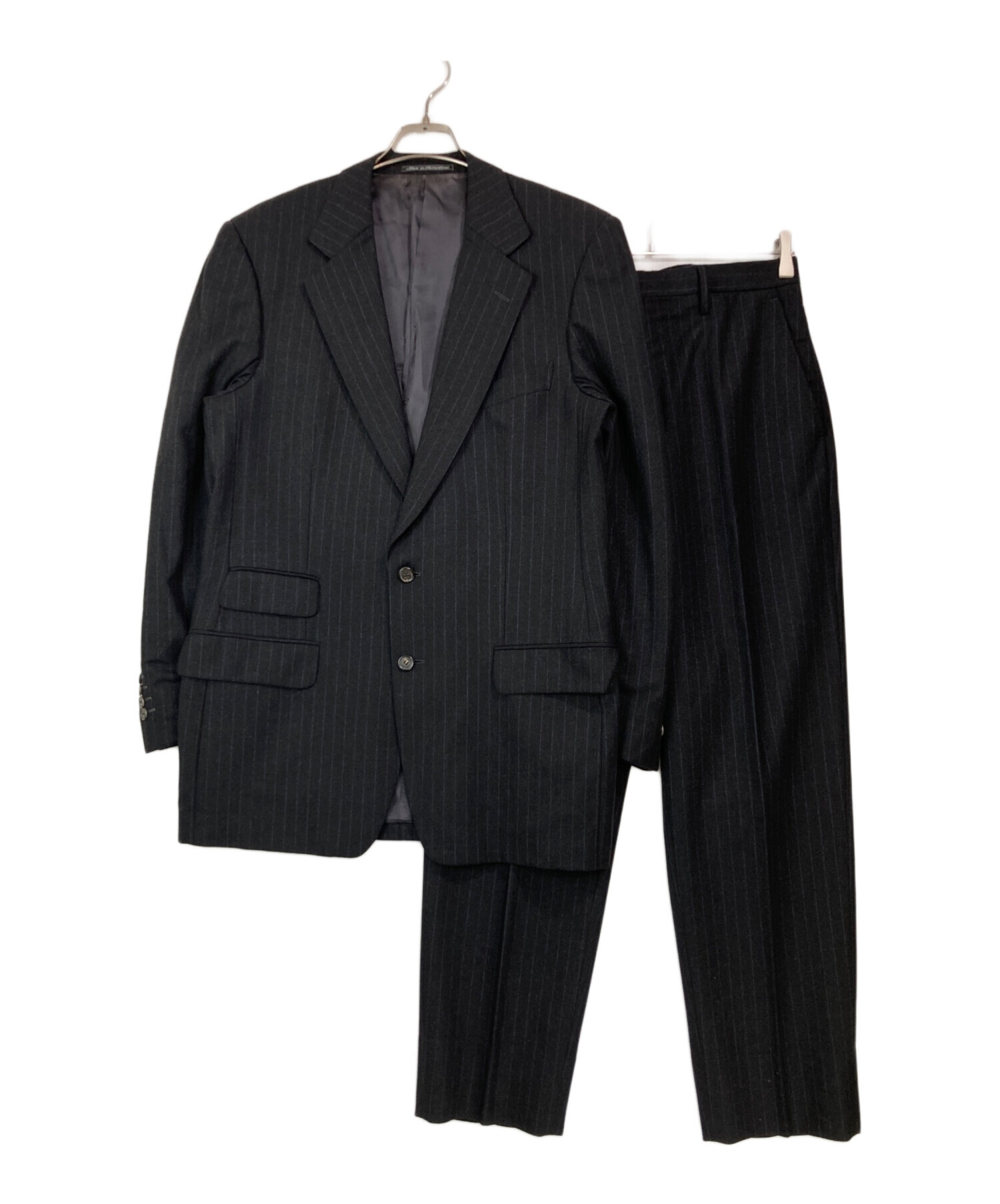 中古・古着通販】GUCCI (グッチ) ウールストライプセットアップスーツ