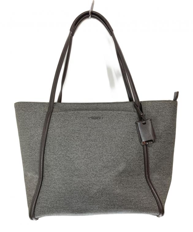 中古・古着通販】TUMI (トゥミ) トートバッグレザーハンドル グレー