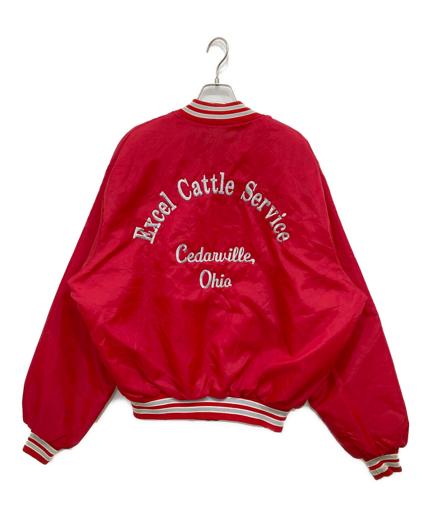 中古・古着通販】HOWE (ハウ) スタジャン レッド サイズ:XL｜ブランド