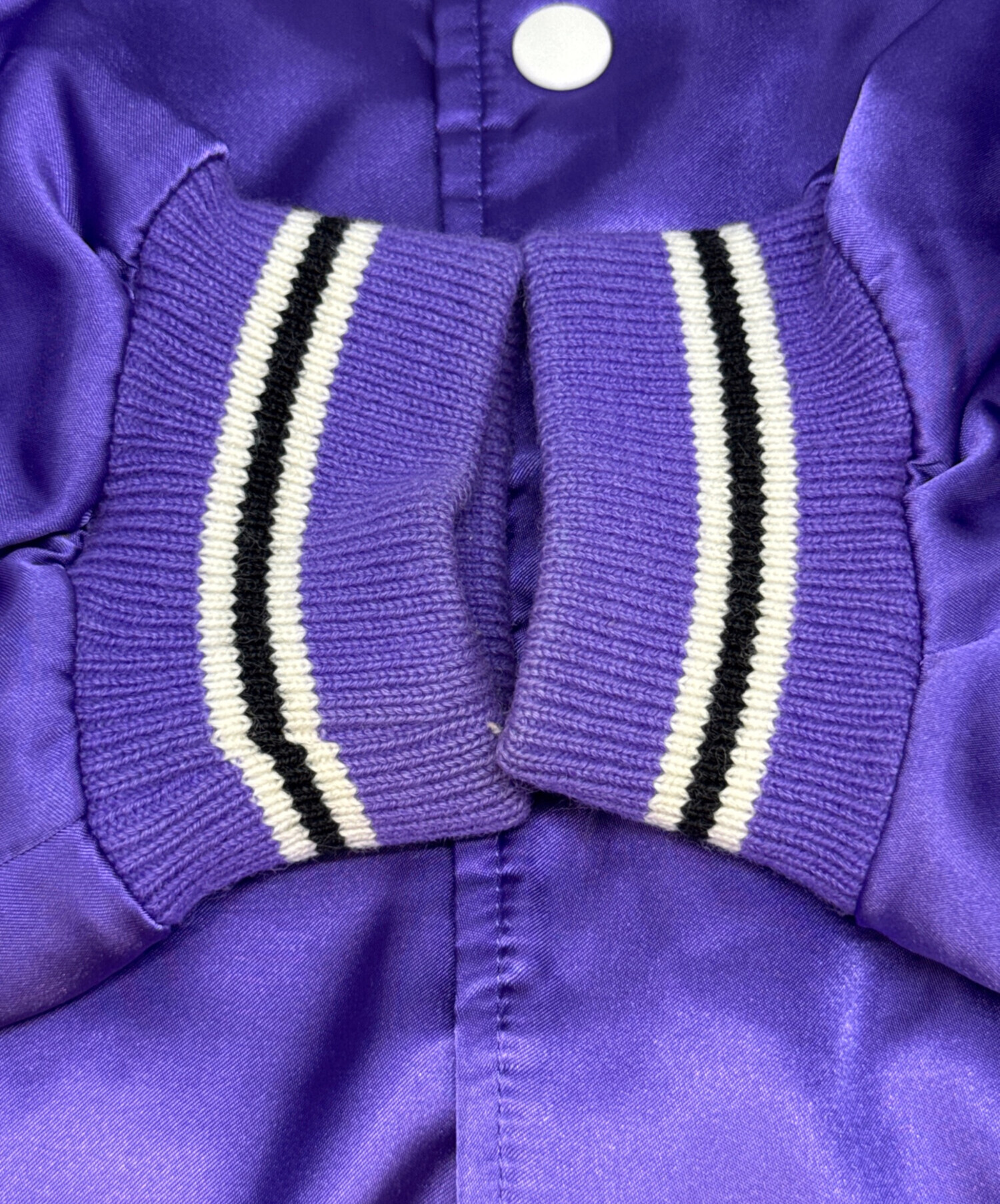 中古・古着通販】adidas (アディダス) スタジャン パープル サイズ:O