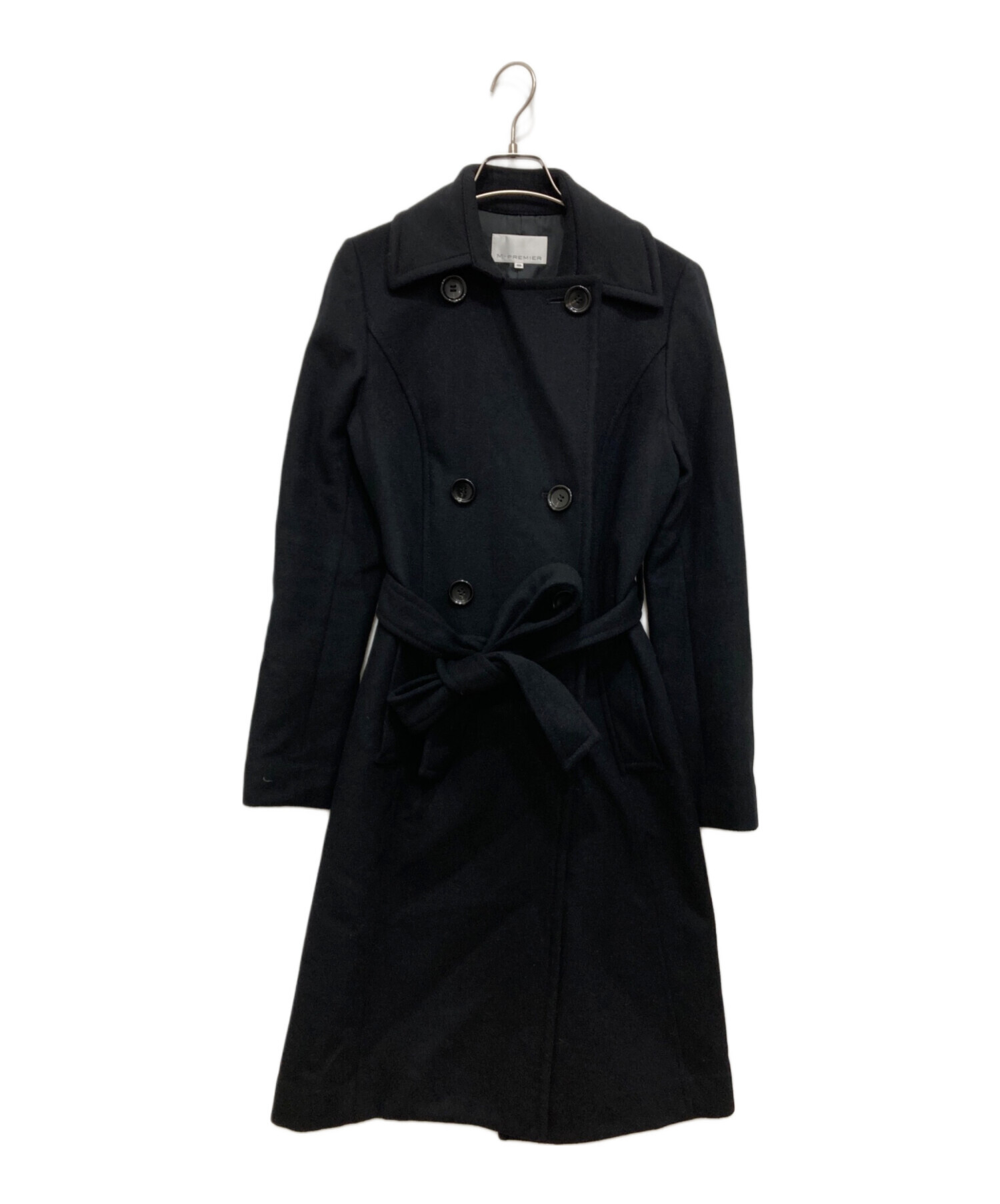 中古・古着通販】M-premier (エムプルミエ) カシミヤ混ダブルコート
