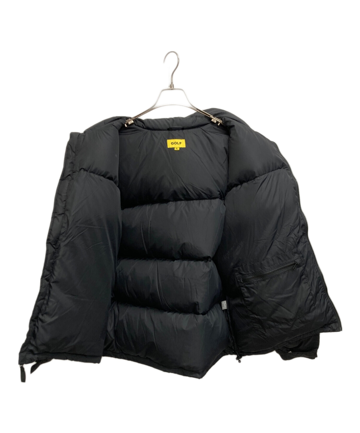 中古・古着通販】GOLF WANG (ゴルフワン) ダウンジャケット ブラック