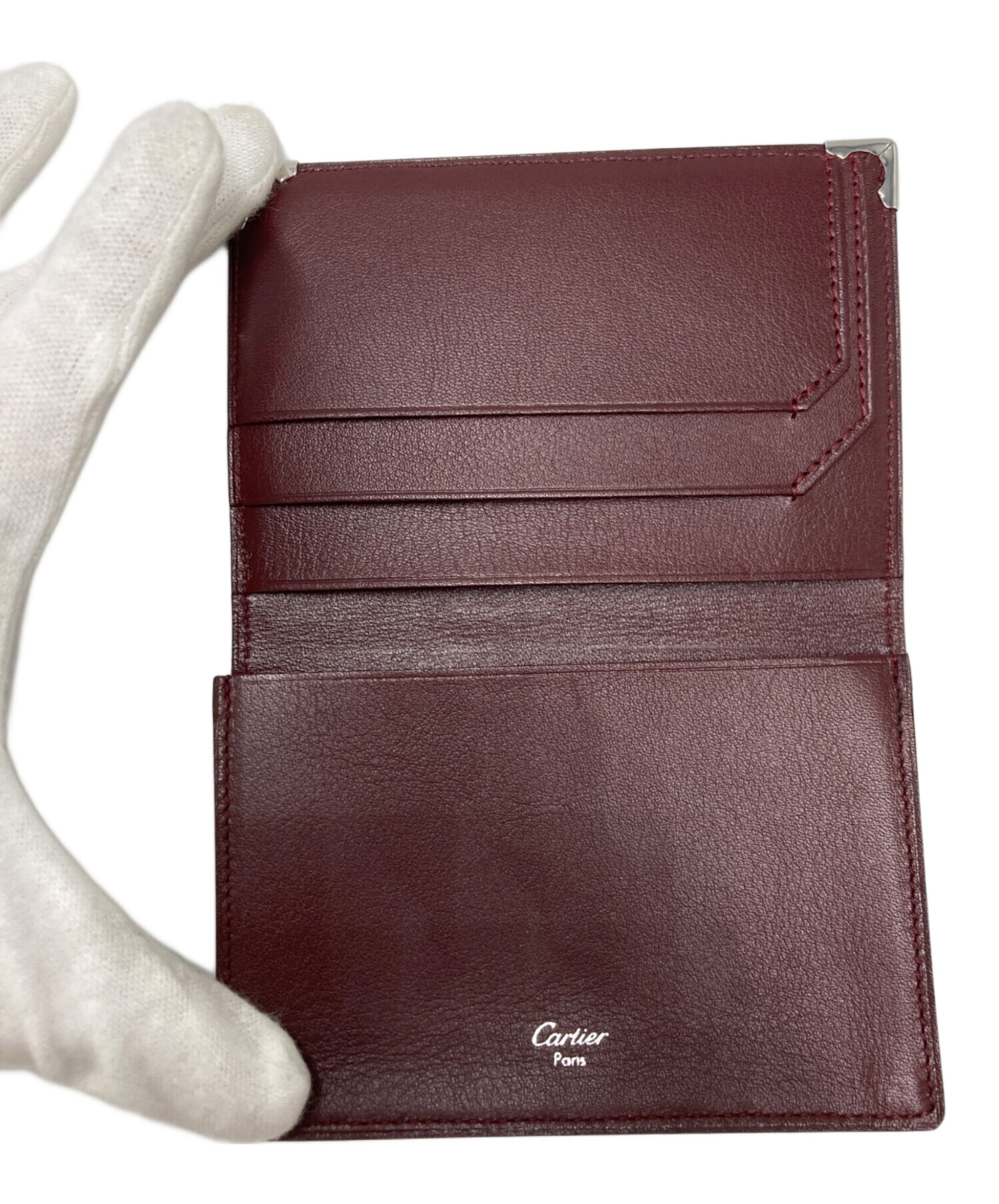 中古・古着通販】Cartier (カルティエ) 名刺入れ ブラック｜ブランド