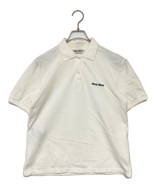 中古・古着通販】MIU MIU (ミュウミュウ) コットンピケ ポロシャツ