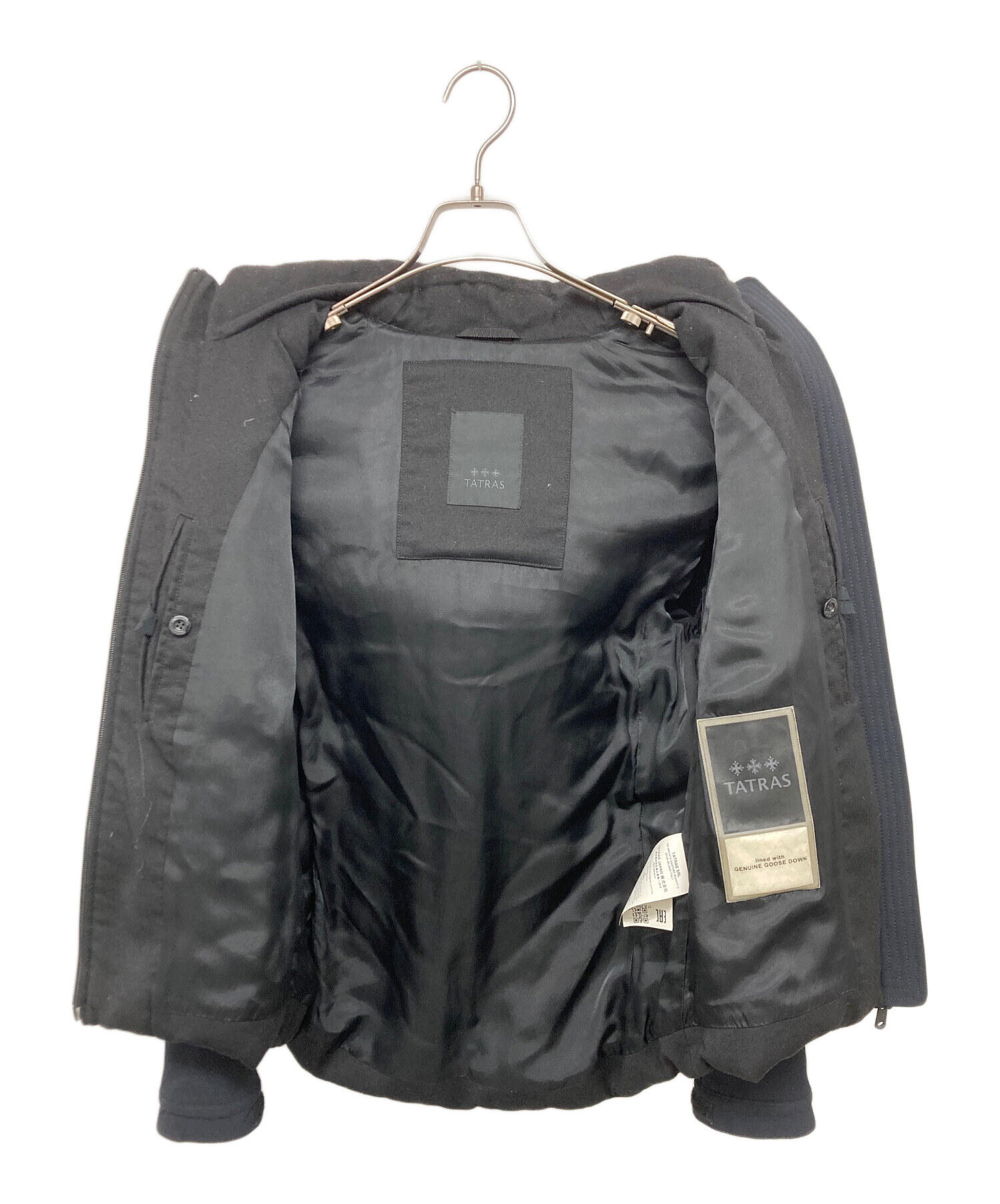 中古・古着通販】TATRAS (タトラス) SPIAZZO 切替ダウンジャケット