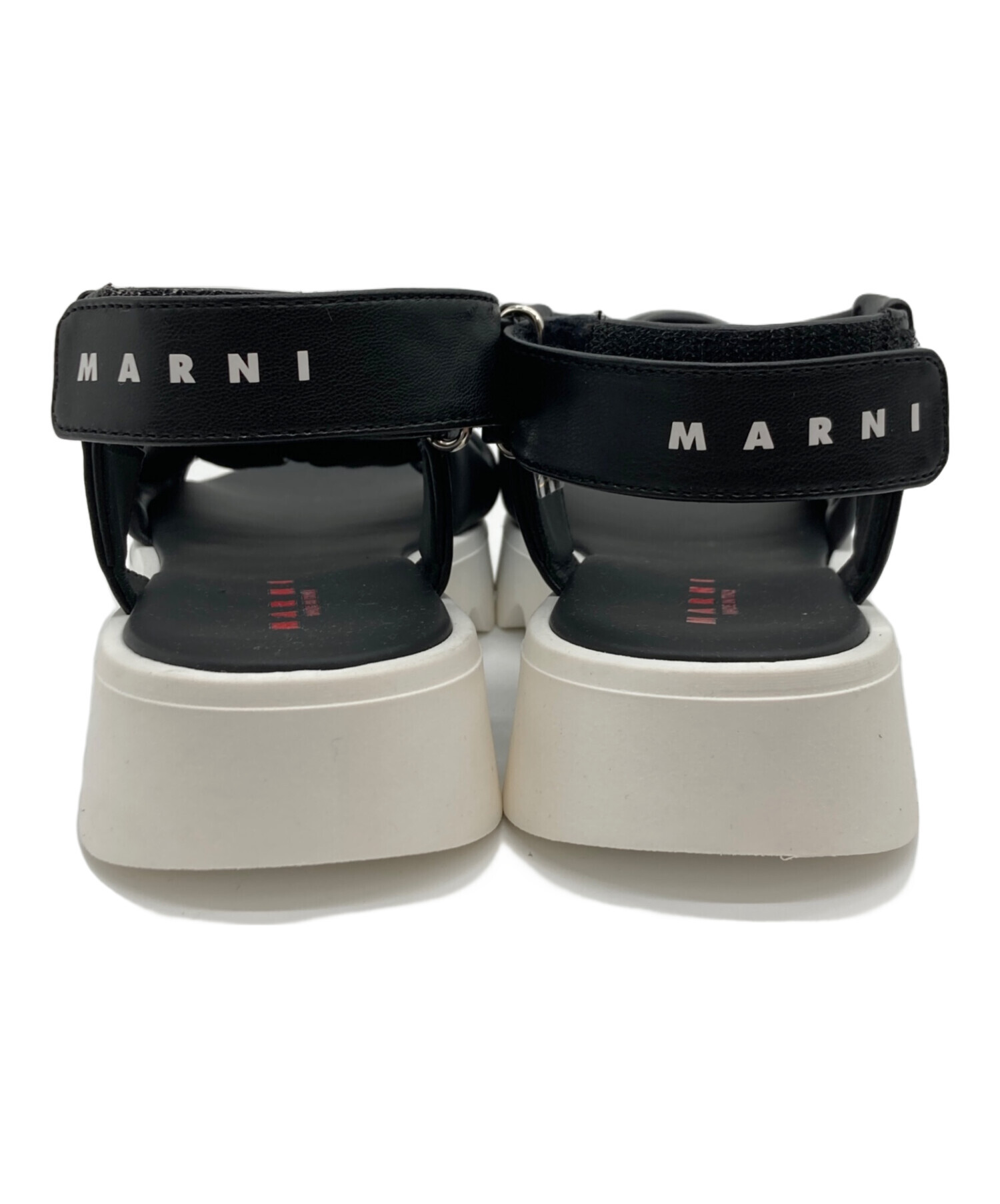 中古・古着通販】MARNI (マルニ) サンダル ブラック サイズ:SIZE 37