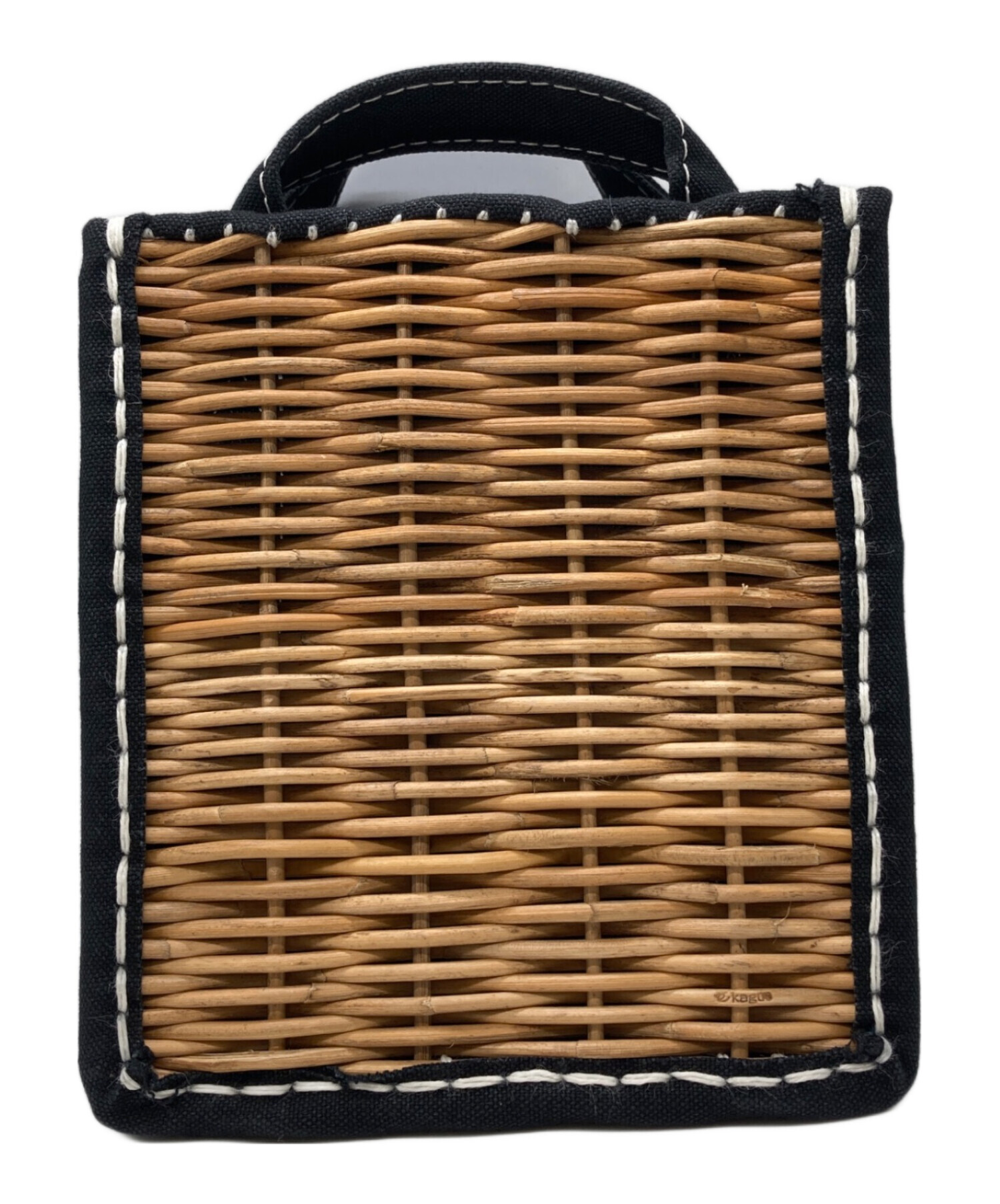 中古・古着通販】ebagos (エバゴス) KAGOBUKURO キャンバス切替カゴ