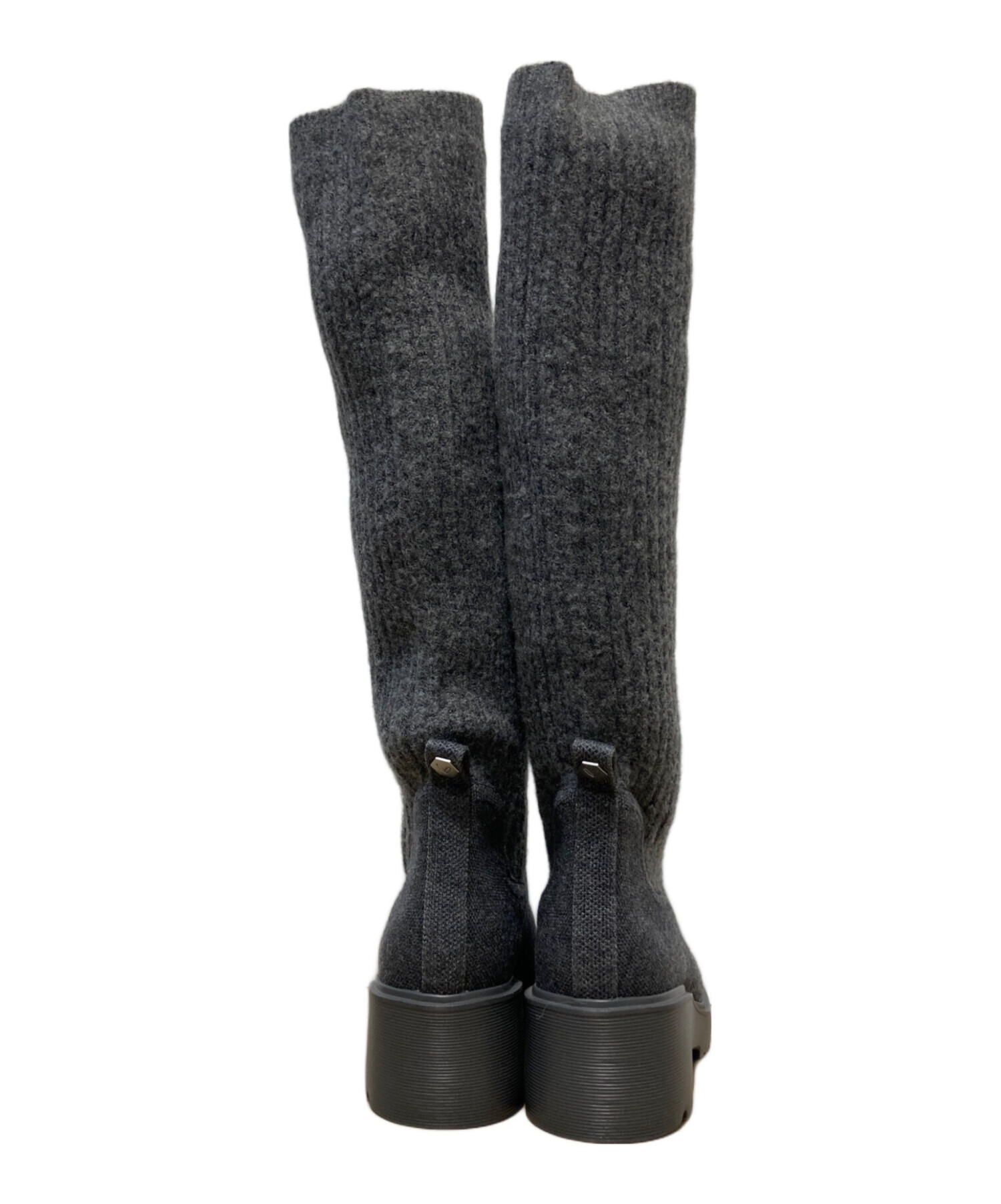 中古・古着通販】VIVAIA (ビバイア) ラウンドトゥ 撥水加工 ニーハイ