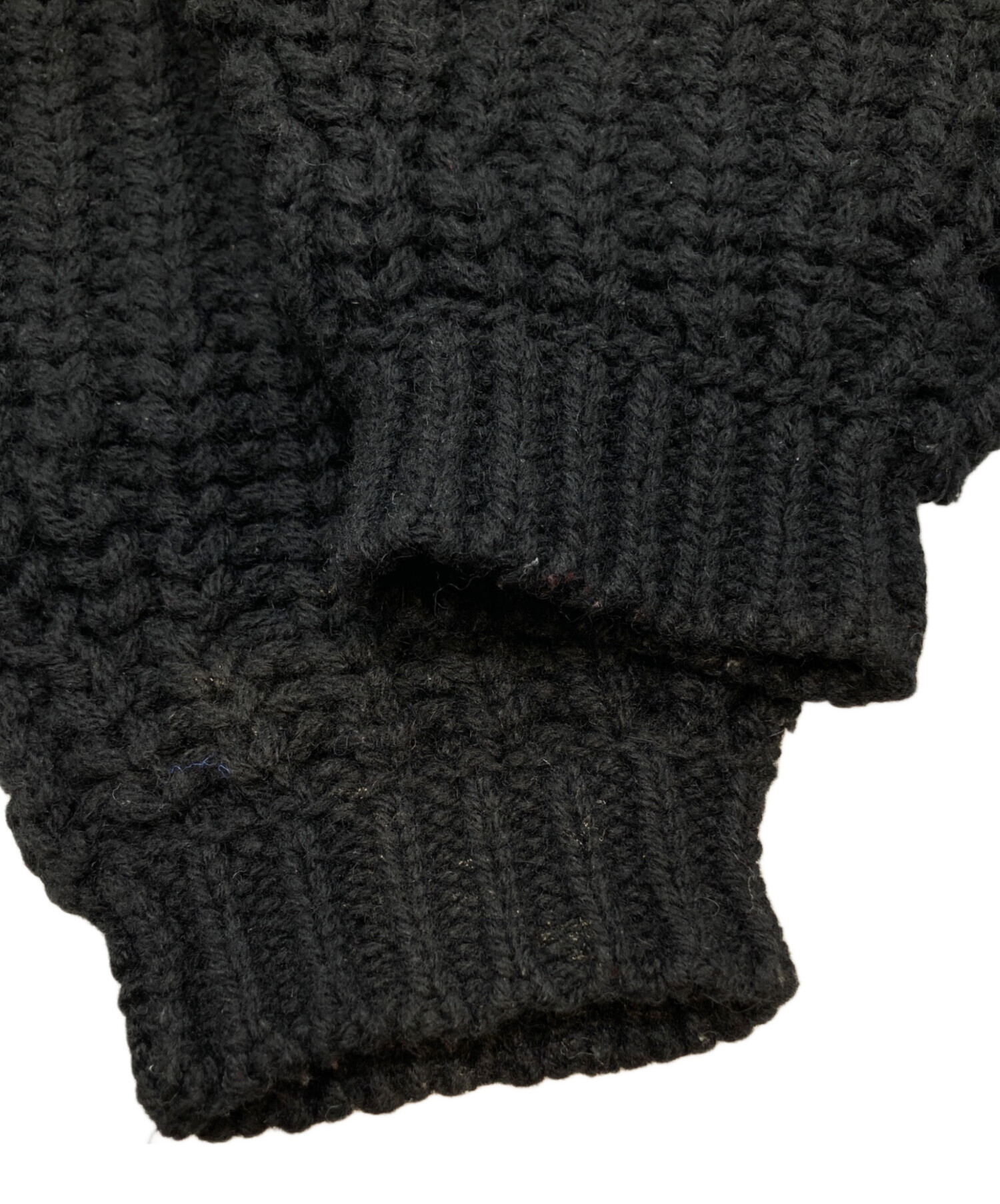 中古・古着通販】LEINWANDE (ラインヴァンド) Hand Knitted Patchwork