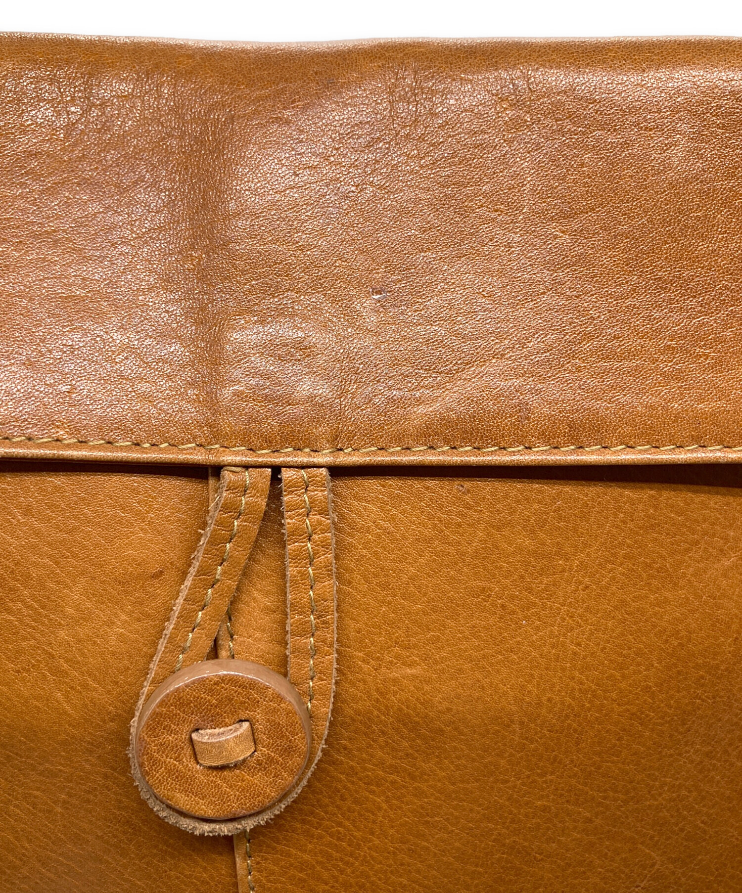 中古・古着通販】MOTHERHOUSE (マザーハウス) レザーショルダーバッグ