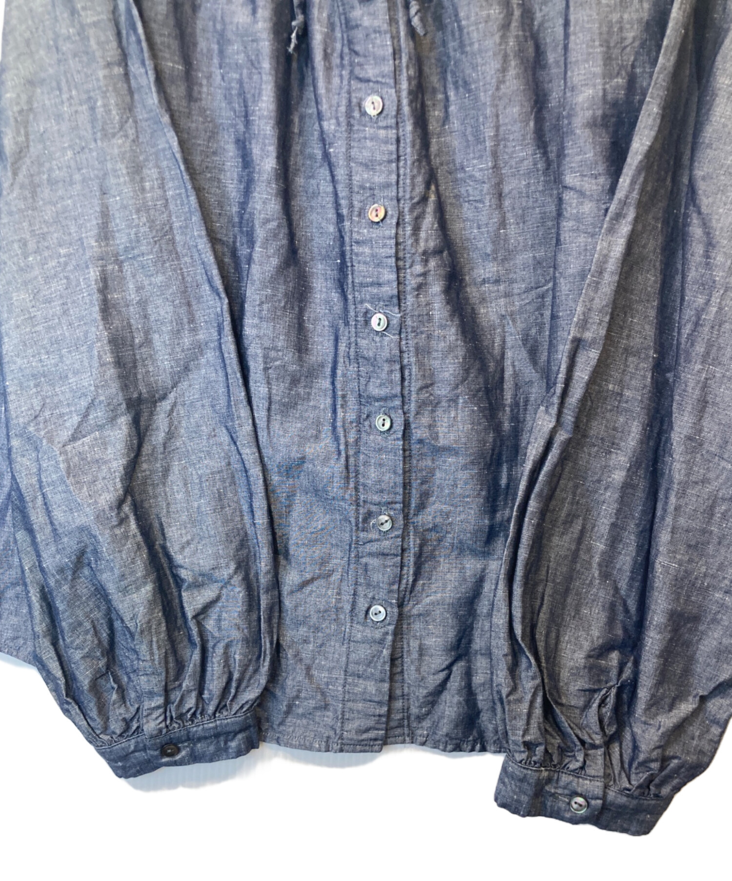 中古・古着通販】nest Robe (ネストローブ) コットンリネンダンガリー