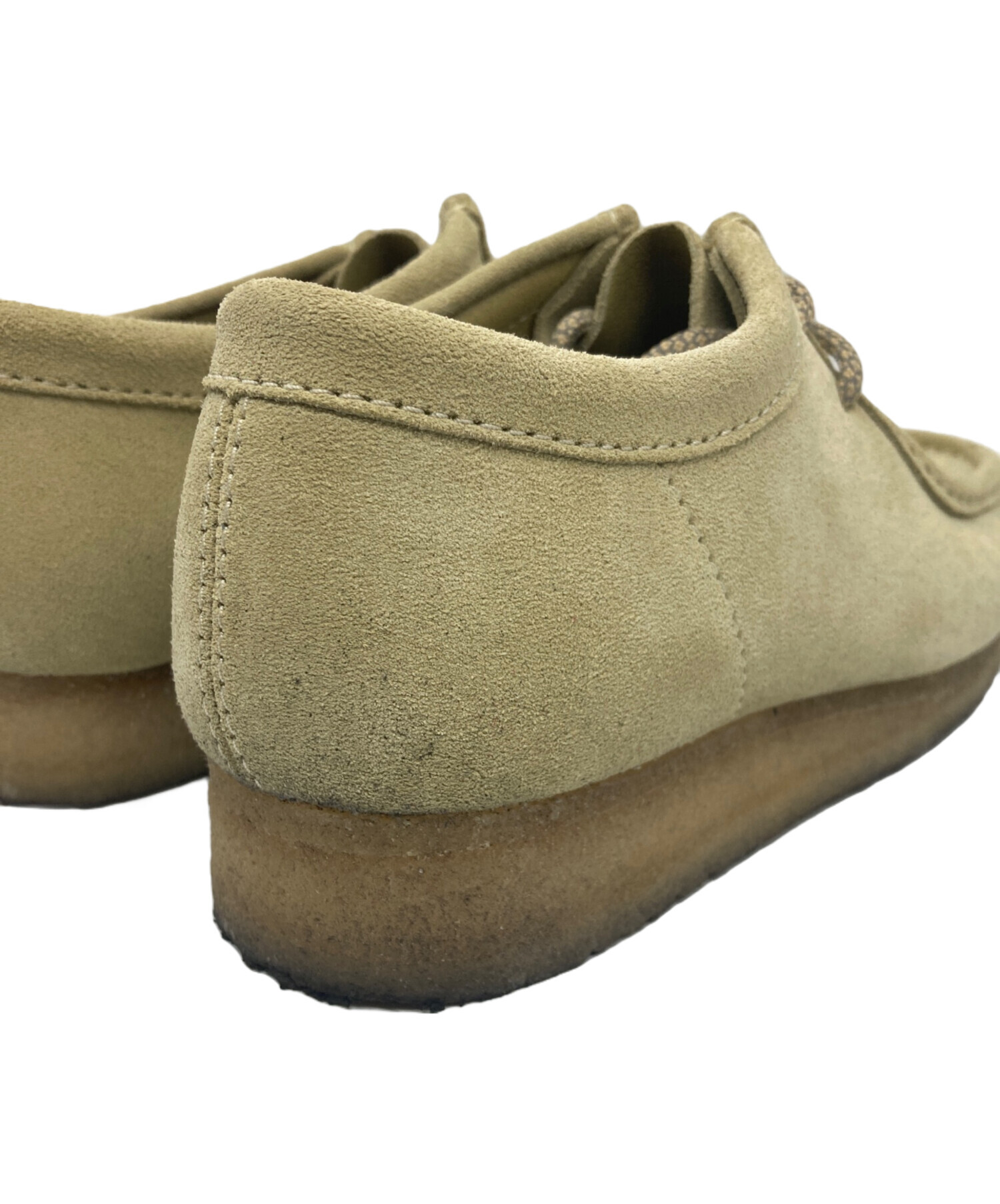 中古・古着通販】CLARKS (クラークス) ワラビーシューズ ベージュ