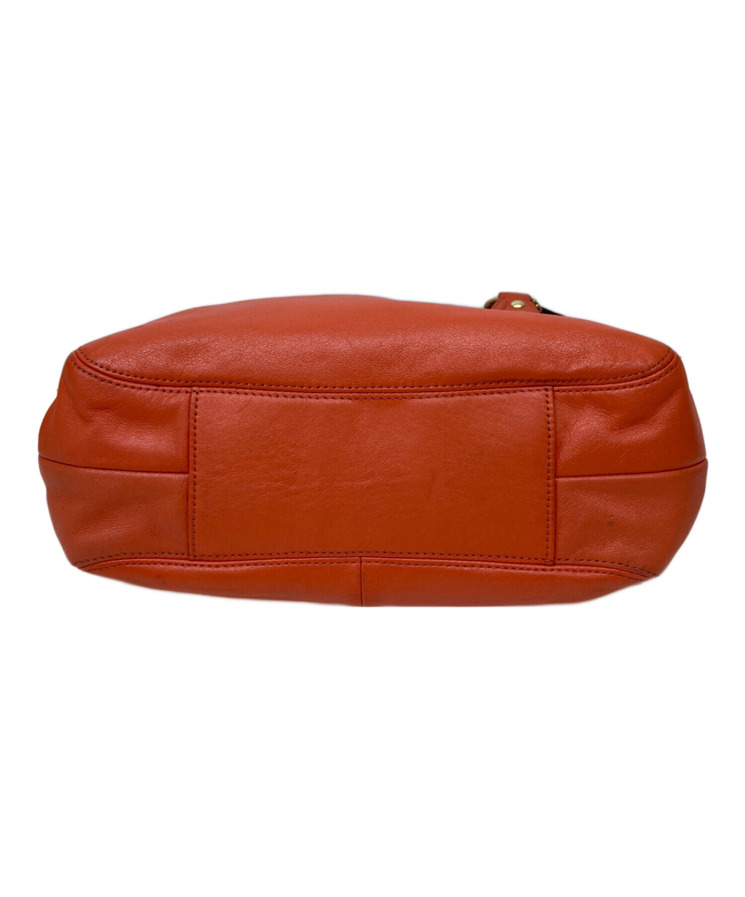 中古・古着通販】COACH (コーチ) ショルダーバッグ オレンジ｜ブランド