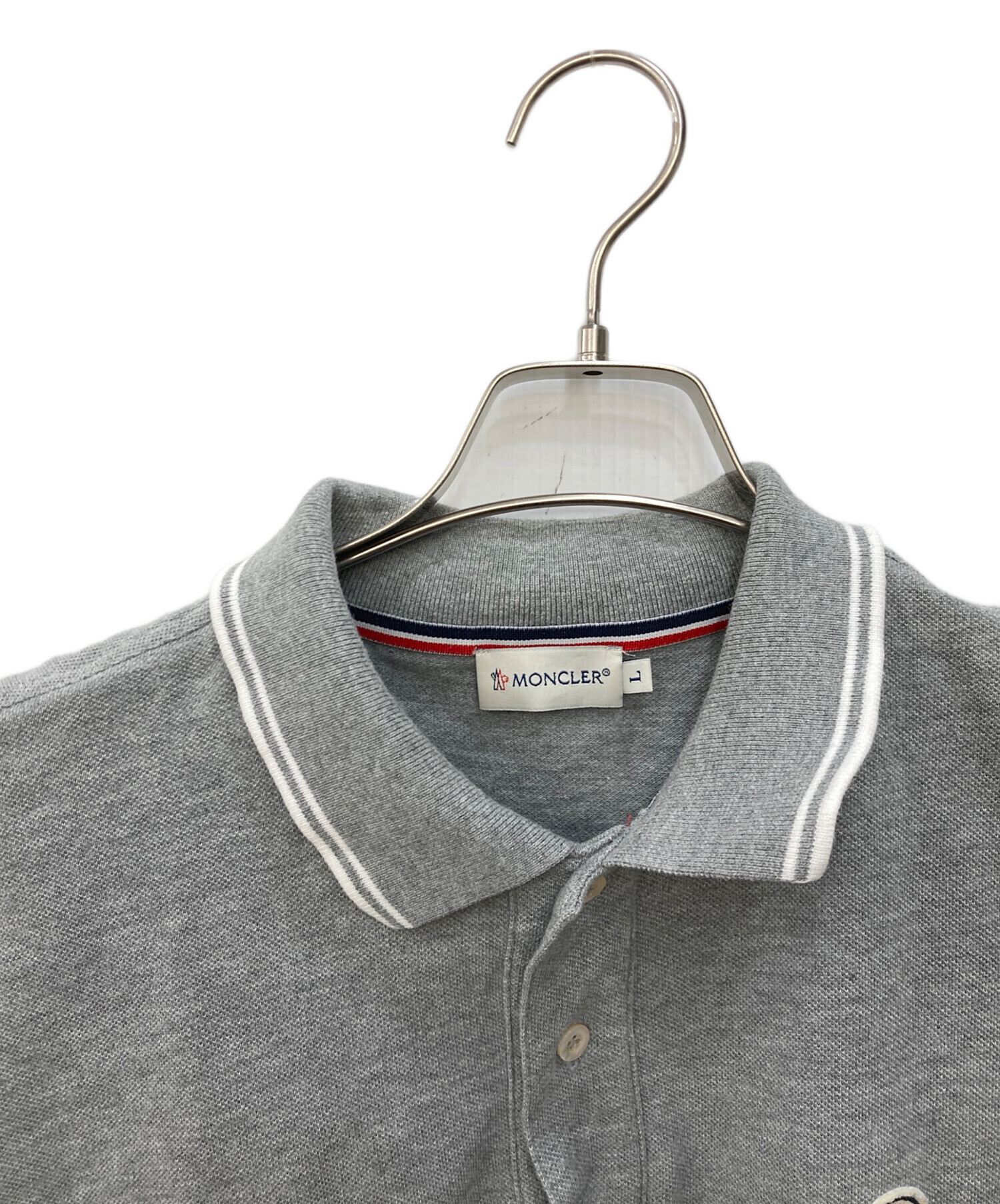 中古・古着通販】MONCLER (モンクレール) アイコンワッペンポロシャツ